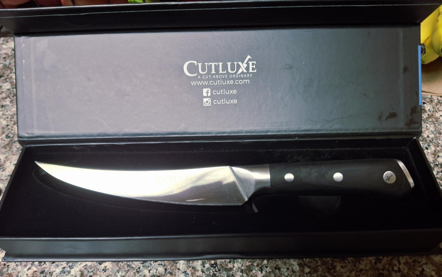 Cutluxe Curved Boning Knife - 6