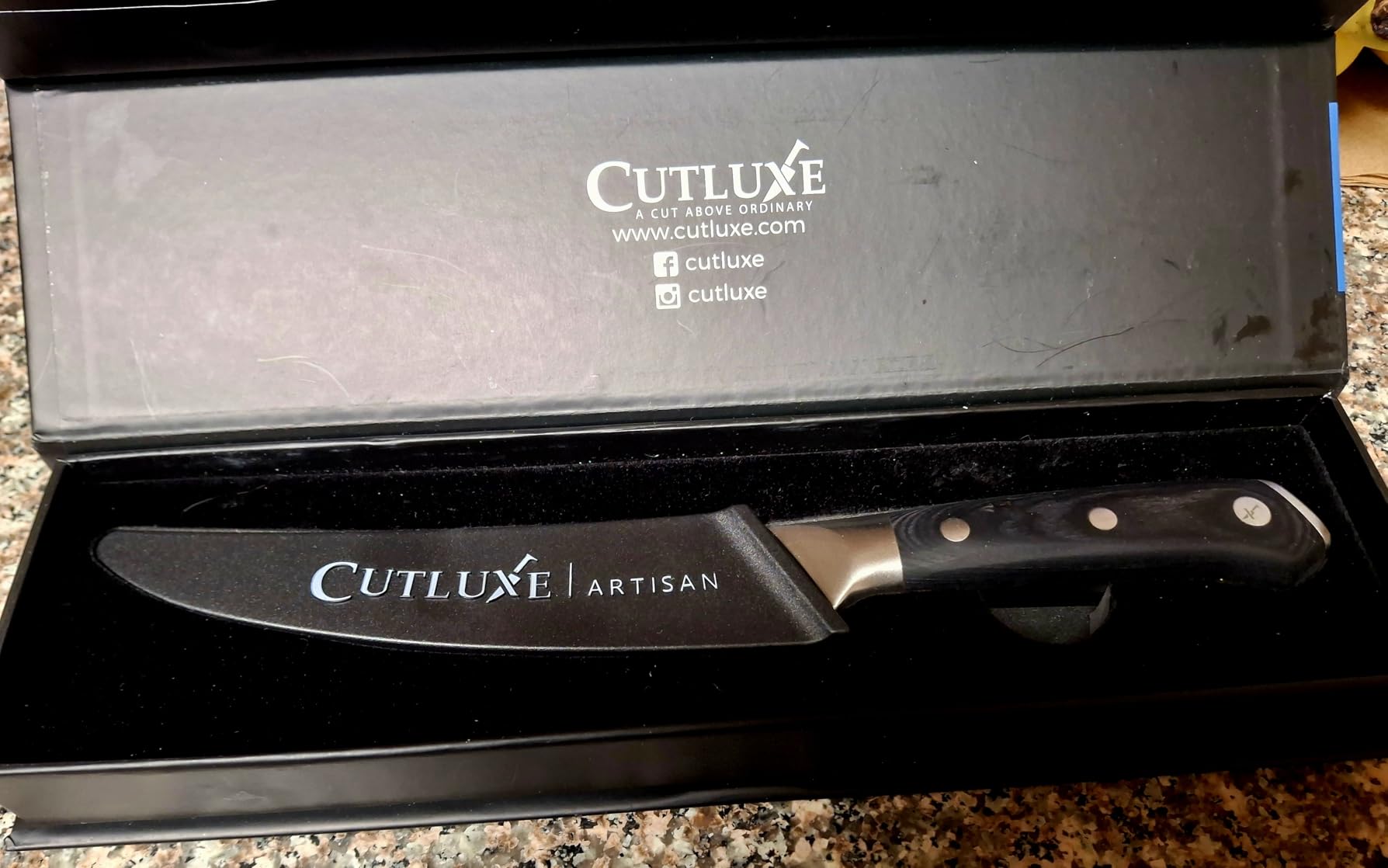 Cutluxe Curved Boning Knife - 6
