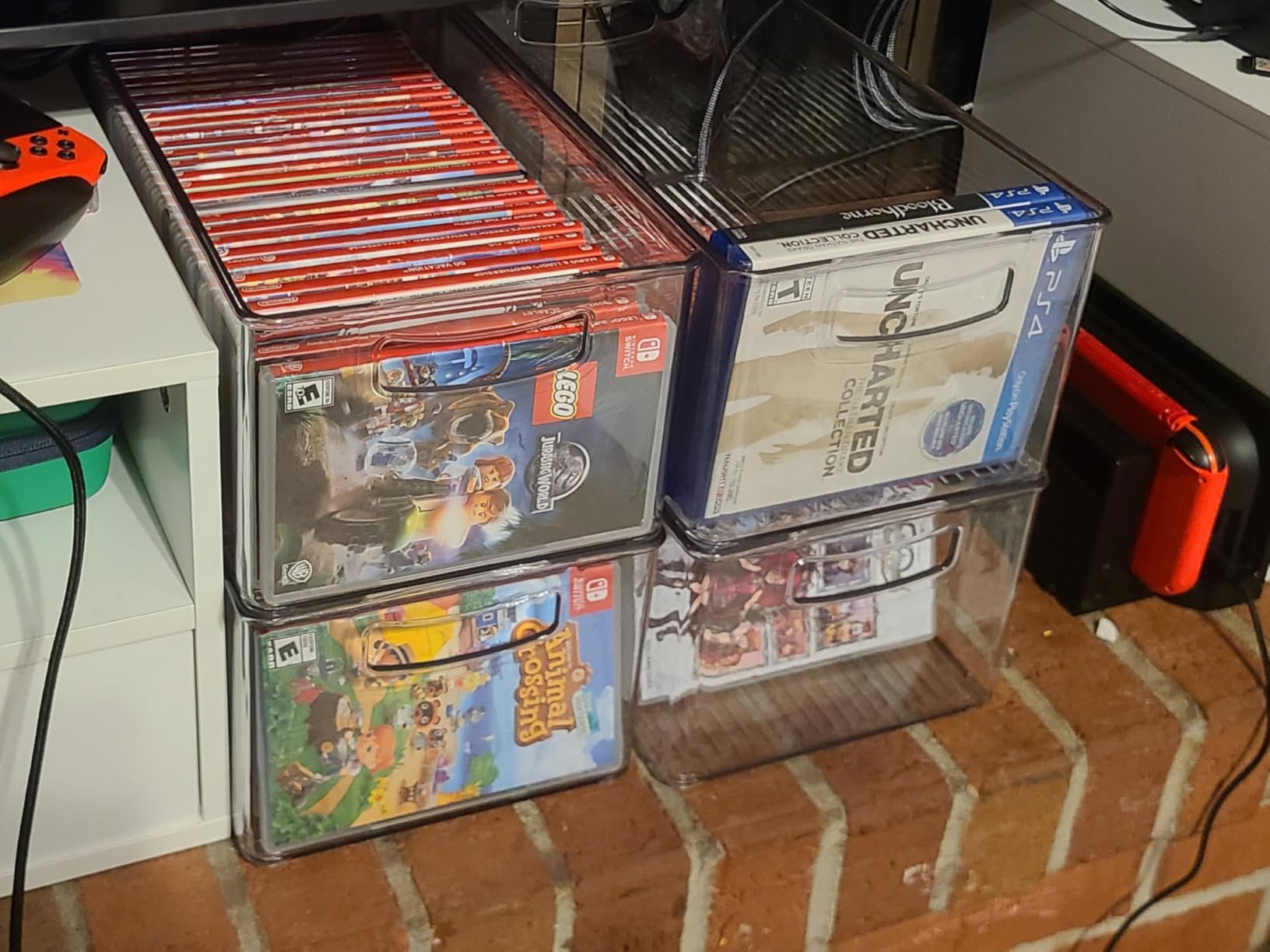 Heyuzb 8 PACK Freezer Organizer Bins Fridge Organizer Storage Stackable Deep Freezer Storage Bins with Side Handles Refrigerator Organizers and Storage Home Organization Must Haves customer photo 1