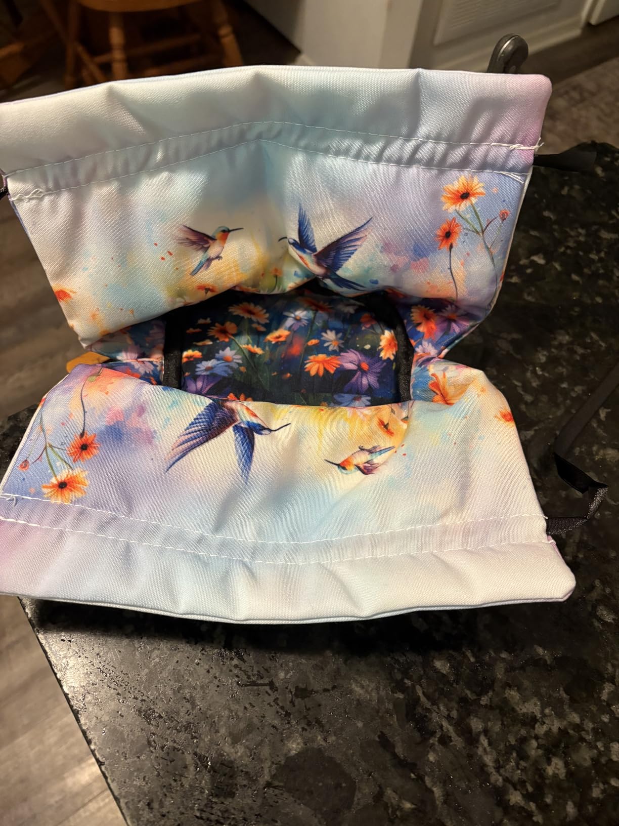 Peacock Tea Cozy for Teapot Insulated Lotus Tea Cosy for Teapot for Women Tea Pot Cover Home Kitchen Decorative Teapot Dust Protector customer photo 2