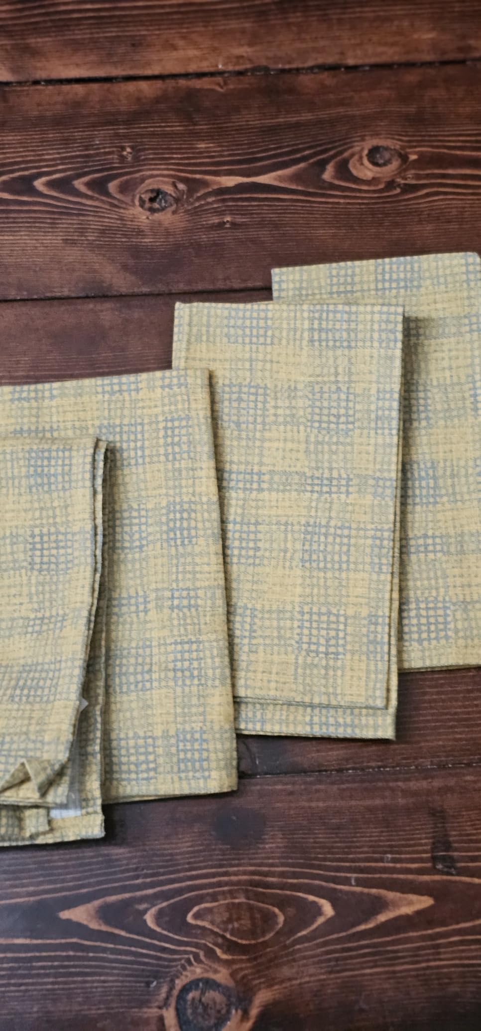 Ruvanti Cloth Napkins Set of 12, 18x18 Inches, 100% Cotton, Washable, Soft & Absorbent, Perfect for Wedding, Christmas, Thanksgiving Dinners - Bijou Blue customer photo 1