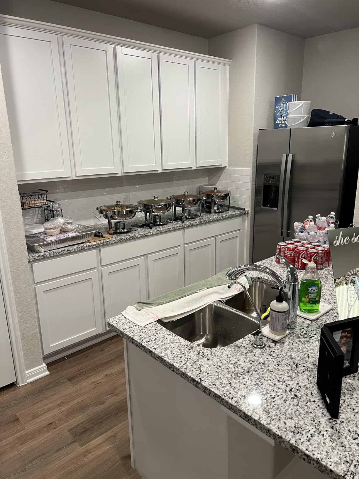 Rengue 6QT Chafing Dishes for Buffet, 4 Pack Stainless Steel Round Chafing Dish Buffet Set, Heating and Cooling Buffet Servers and Warmers, Food Warmers for Parties Buffet,Gatherings,Banquets,Weddings customer photo 1