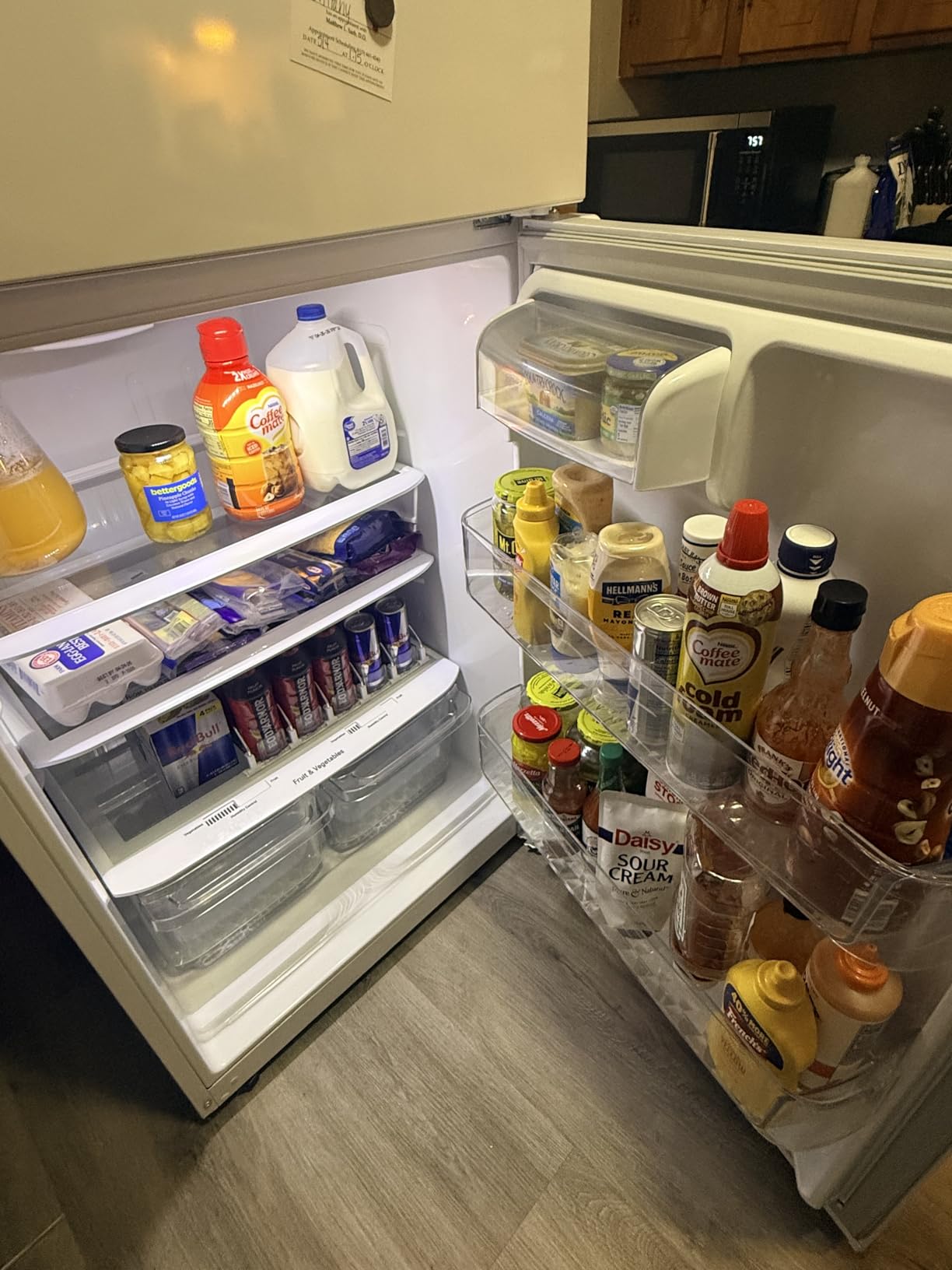 Drink Organizer for Fridge,Self Pushing Fridge Drink Organizer,Automatic Drink Dispenser for Fridge-Holds up to 25 Cans customer photo 2