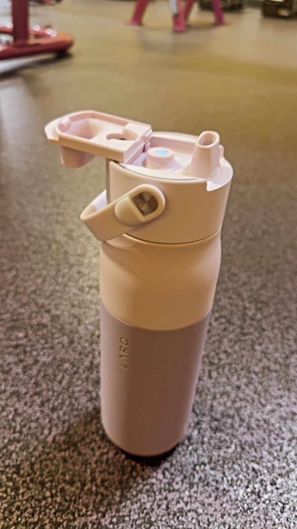 PureVis 2 Self Cleaning Water Bottle - UV Water Purifier with Filter Straw, Smart App Hydration Tracking, Insulated Stainless Steel customer photo 1