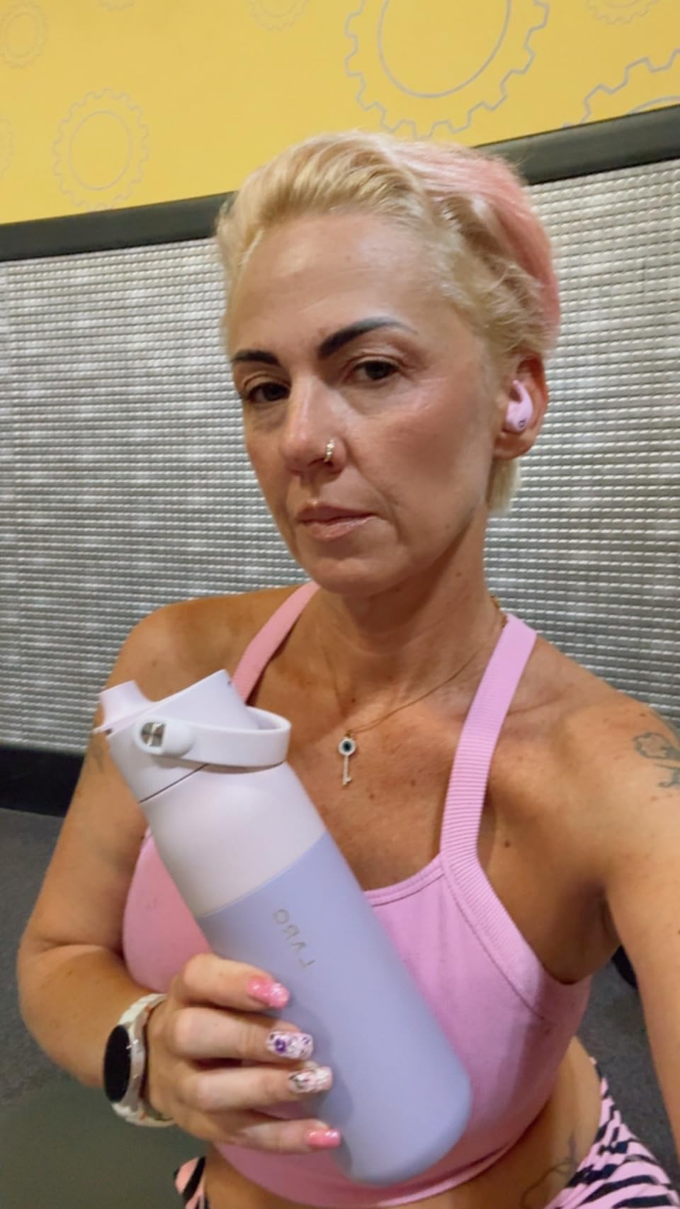 PureVis 2 Self Cleaning Water Bottle - UV Water Purifier with Filter Straw, Smart App Hydration Tracking, Insulated Stainless Steel customer photo 2