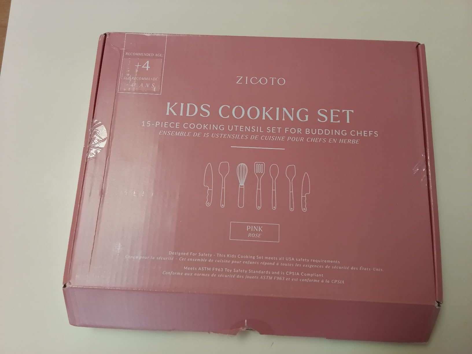 Wooden Cooking & Baking Set for Kids - Safe & Real Kitchen Tools Give Toddlers a Fun Cooking Experience - Durable Utensils are Perfect for Gifting to Create Lasting Family Memories customer photo 2