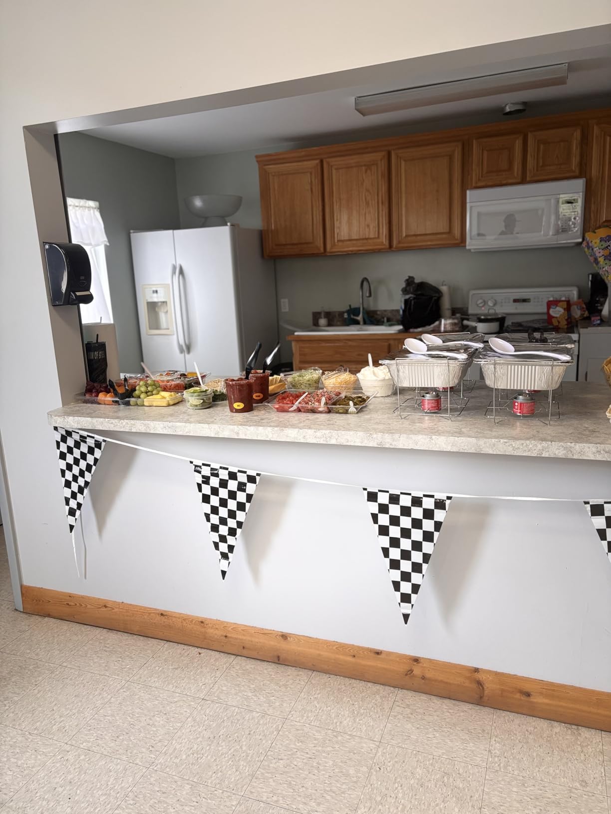 Alpha Living 6 Pack - Disposable Chafing Dish Buffet Set, Half Size Pans, Welded Body Food Warmers for Parties, Fuel Cans Complete Set, Warming Trays customer photo 2