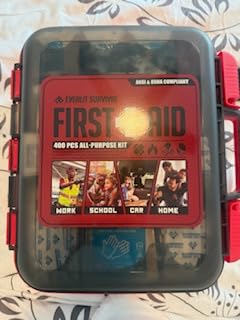 EVERLIT 400 Pcs OSHA/ANSI Compliant First Aid Kit Type III Class A Medical Kit Professional Med Kit Supplies for Contractors, Warehouse, Office, School, Home, Disaster, Car, Business, Restaurant customer photo 2