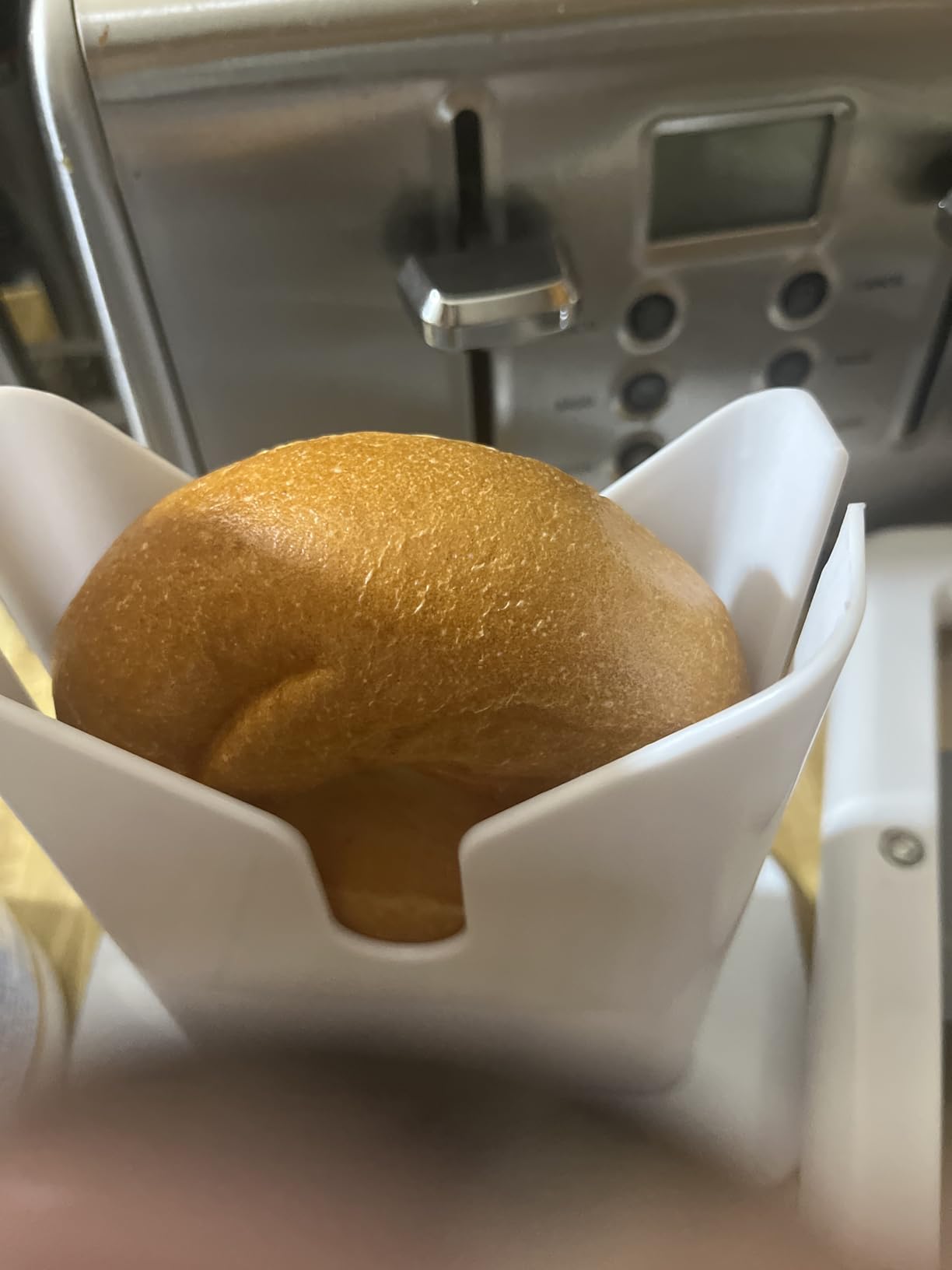 Adaptive Bagel Slicer for Seniors & Limited Mobility - Easy Grip Safety Cutter for Steady Hands - One-Handed Kitchen Aid for Tremors & Weak Grip customer photo 2