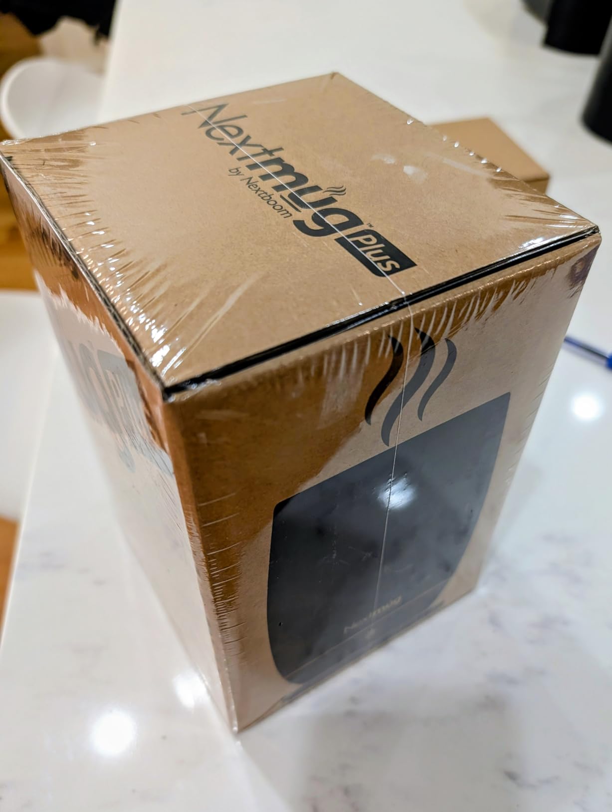 Nextmug Plus (Slate Blue - 18 oz.) Temperature-Controlled, Self-Heating Mug - No App, Long-Lasting Battery for Work & Study, Great Gift for Coffee Lovers customer photo 2