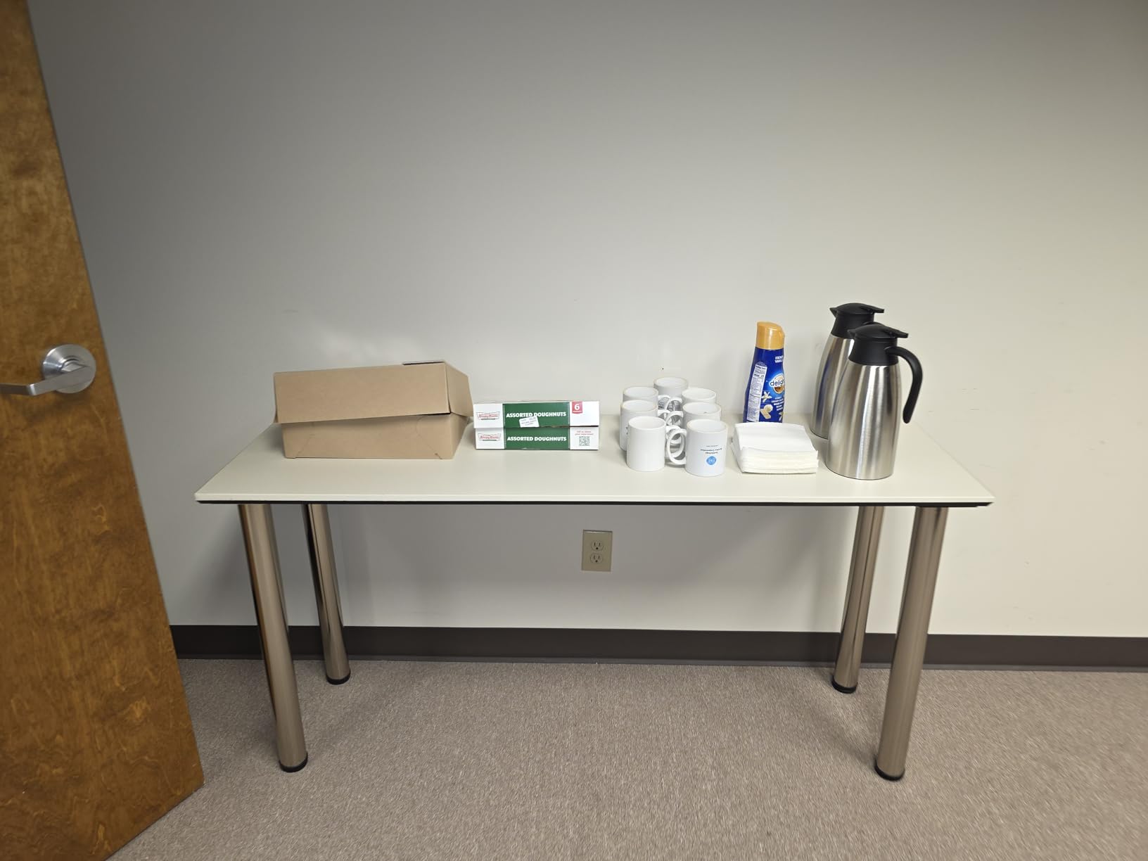 Essenya 2 PCS 68 OZ Thermal Coffee Carafe, Insulated Stainless Steel Coffee Carafe Double Walled Vacuum Thermal Pot Flask with Brushes Thermos for Keeping Hot Coffee Tea Home and Office (Silver) customer photo 2