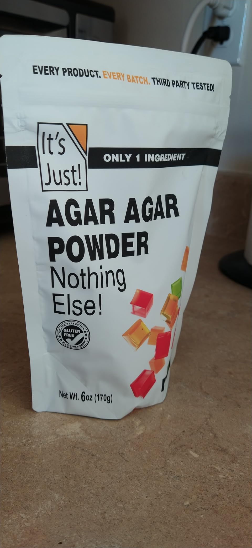 It's Just Agar Agar Powder - Vegan Gelatin Substitute, Plant Based, Non-GMO, Unflavored - 6oz customer photo 2