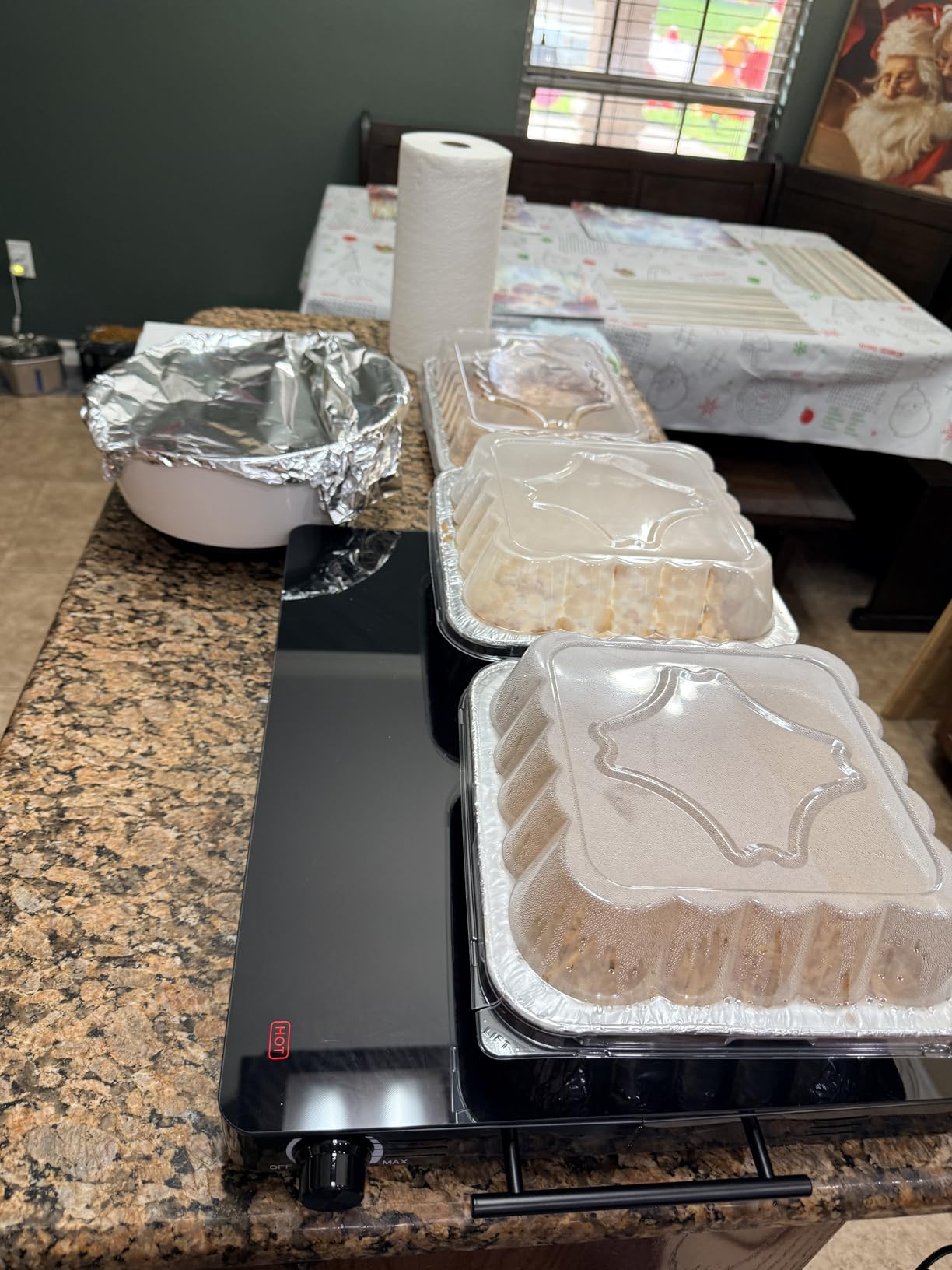 Chefman Electric Warming Tray with Adjustable Temperature Control, Perfect For Buffets, Restaurants, Parties, Events, and Home Dinners, Large 21