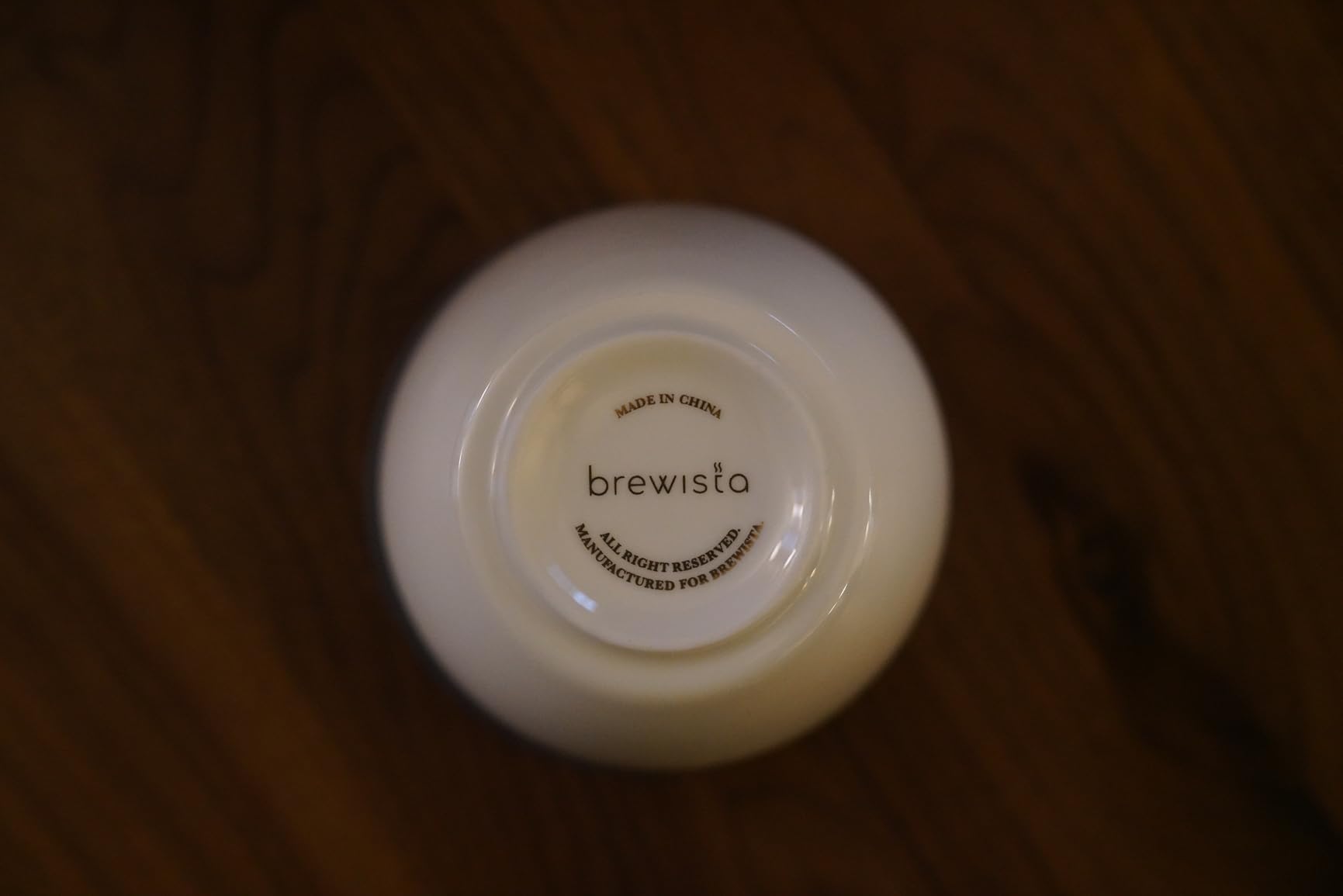 Brewista Professional Coffee Cupping Bowls with Silicone Lid, 8 oz, Heat-Retaining Porcelain, Glazed Dark Brown Interior for Precision Coffee Tasting, Espresso & Pour Over, Set of 4 (White) customer photo 1