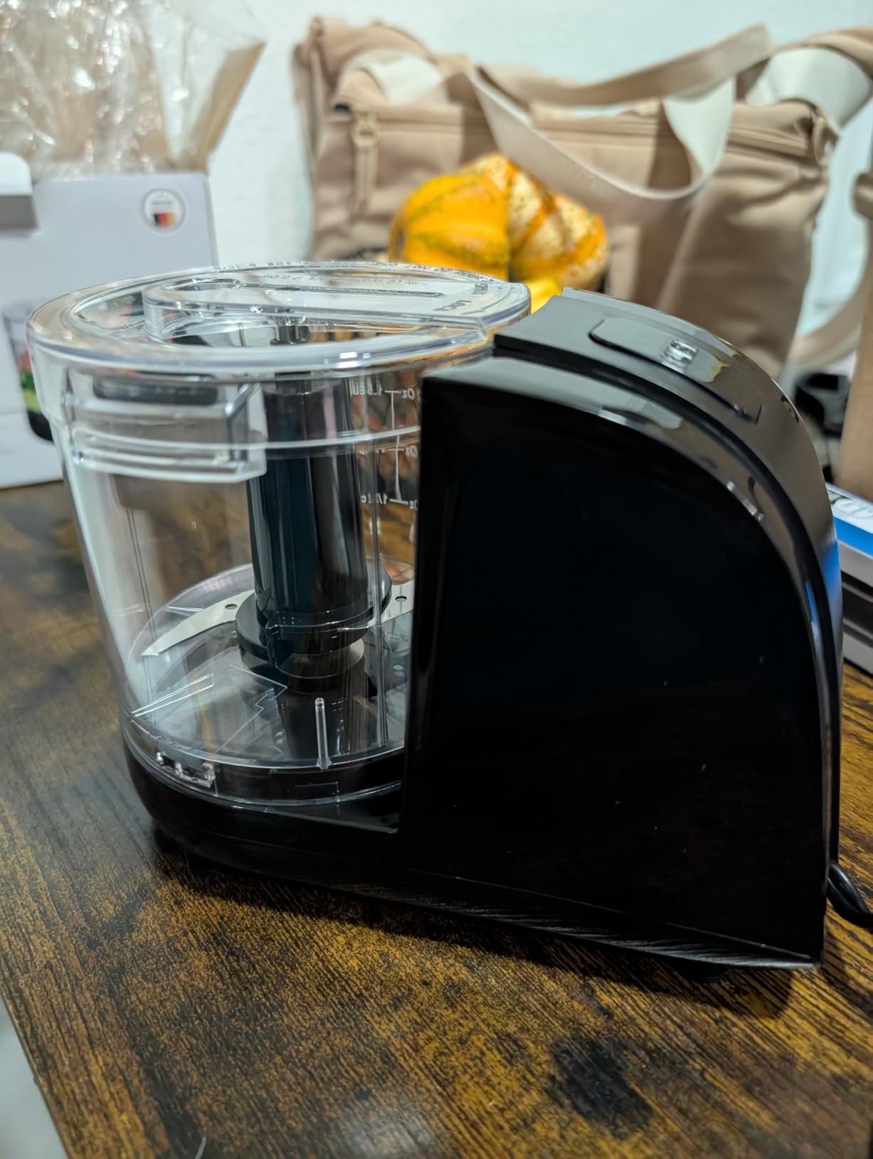 Liebe&Lecker Mini Food Processor,1.5 Cup Mini Chopper for Cutting Vegetable, Garlic,Onion and Meat customer photo 1