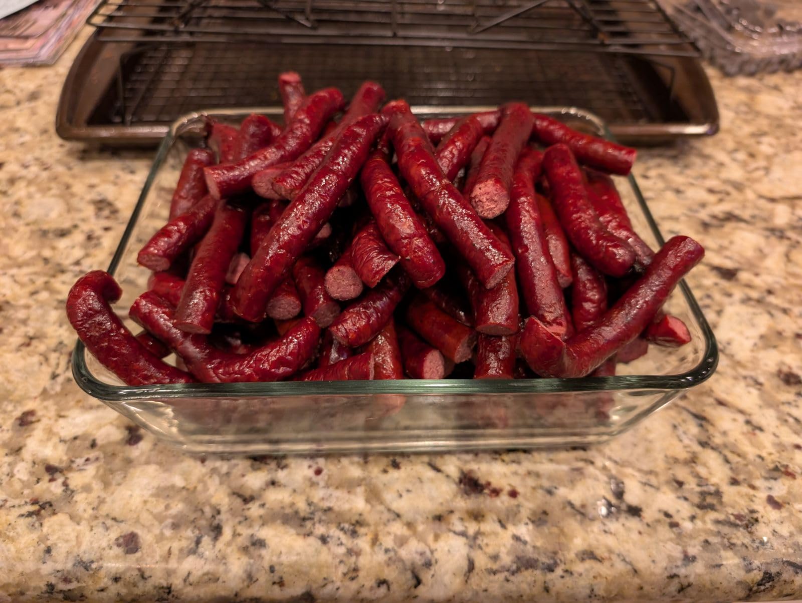 Bearded Butcher DIY Original Snack Sticks Kit - Includes Our Original Seasoning, 17mm Mahogany Casings & Curing Salt - Season Up to 25 lbs of Meat customer photo 1