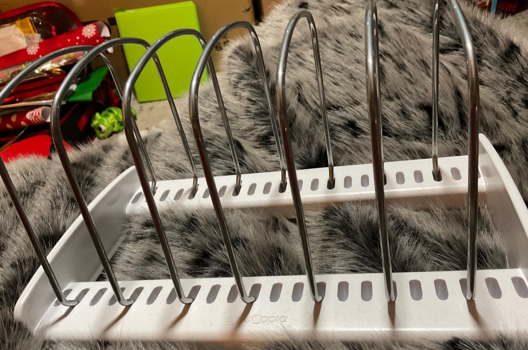 YouCopia StoreMore Adjustable Bakeware Rack with Steel Wires, Cookie Sheet Baking Pan and Tray Organizer for Kitchen Cabinet and Pantry Storage, Premium Edition customer photo 2