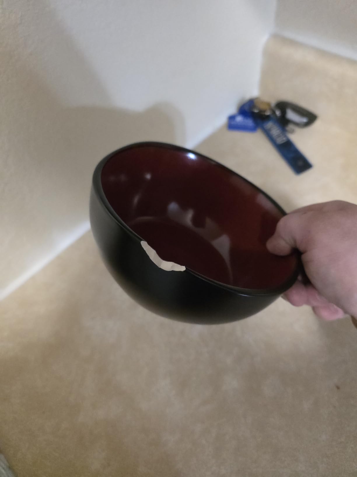 Gibson Elite Pasco 16 Piece (Service for 4) Plates and Bowls Double Bowl Reactive Glaze Dishes Stoneware Ceramic Dinnerware Set - Grey customer photo 1