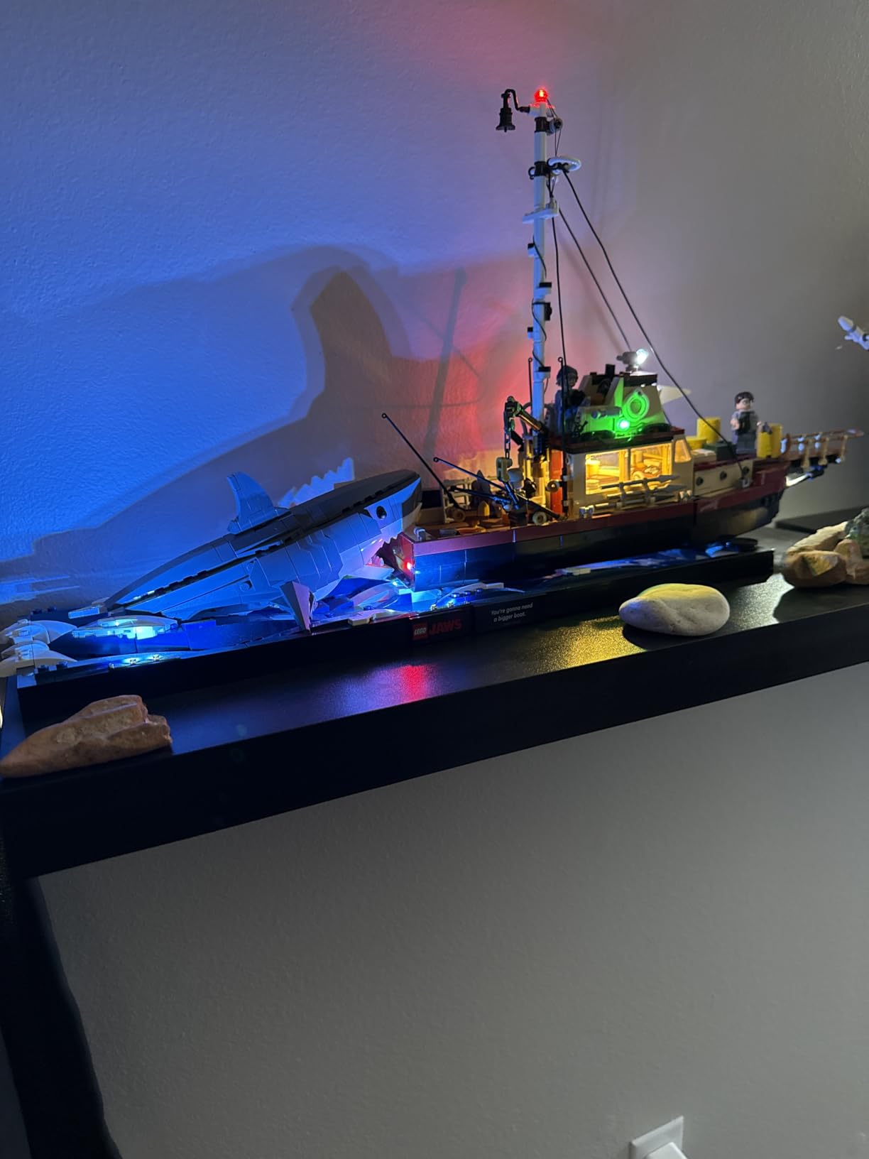 BAYKA Floating Shelves Bathroom for Wall - Shelf Over Toilet Farmhouse Rustic Wood for Bedroom, Kitchen, or Living Room Decor Organization, Bathroom Decor Shelves - Rustic Brown, Set of 3 customer photo 2