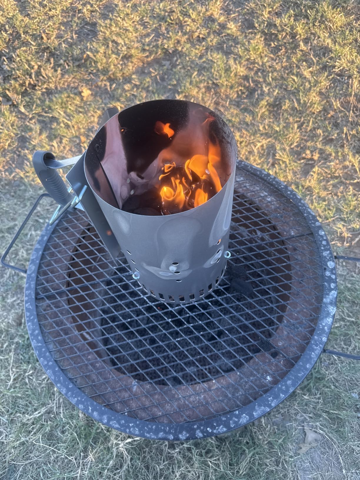 Larger Charcoal Chimney Starter with 60Pcs Charcoal Starter, Coal Chimney Starter for Grill, BBQ Fire Starter Kit customer photo 2