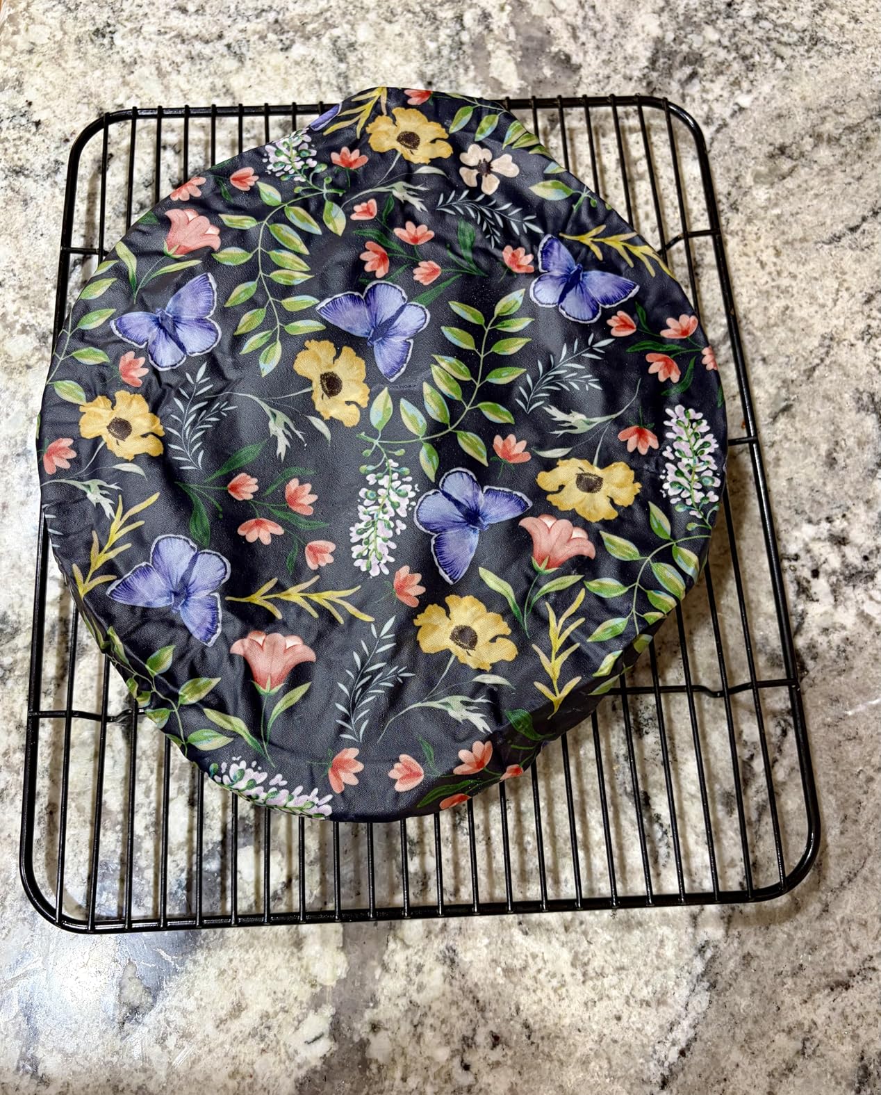 5-Size Reusable Beeswax Bowl Covers for Bread Proofing, Cotton Cloth Flexible Beeswax Wraps for Sourdough Bread Cover and Food Storage customer photo 2