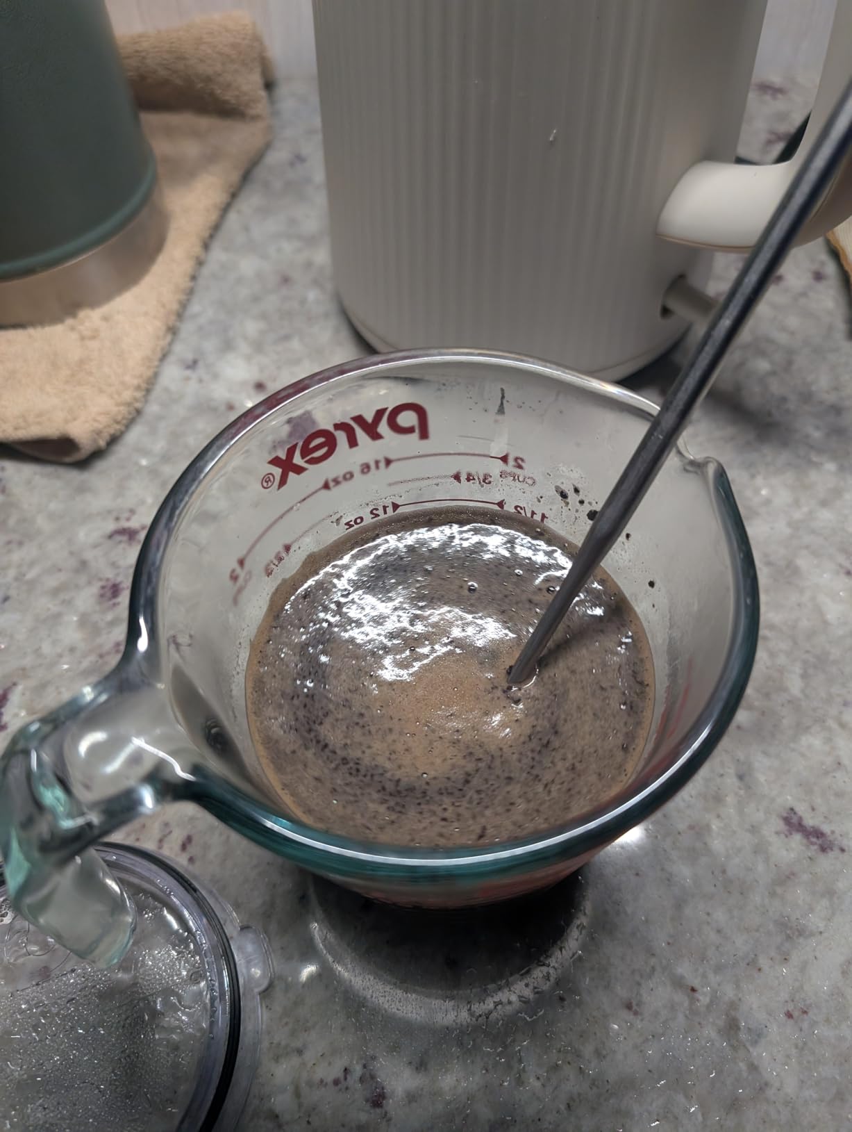 Double Mesh Pour Over Coffee Filter Set-300+600 Mesh Reusable Stainless Steel Coffee Filter with Detachable Handle,Easy Clean,2-in-1 for Drip/Cold Brew/Espresso,Fits Most V60/Chemex Brewers customer photo 1