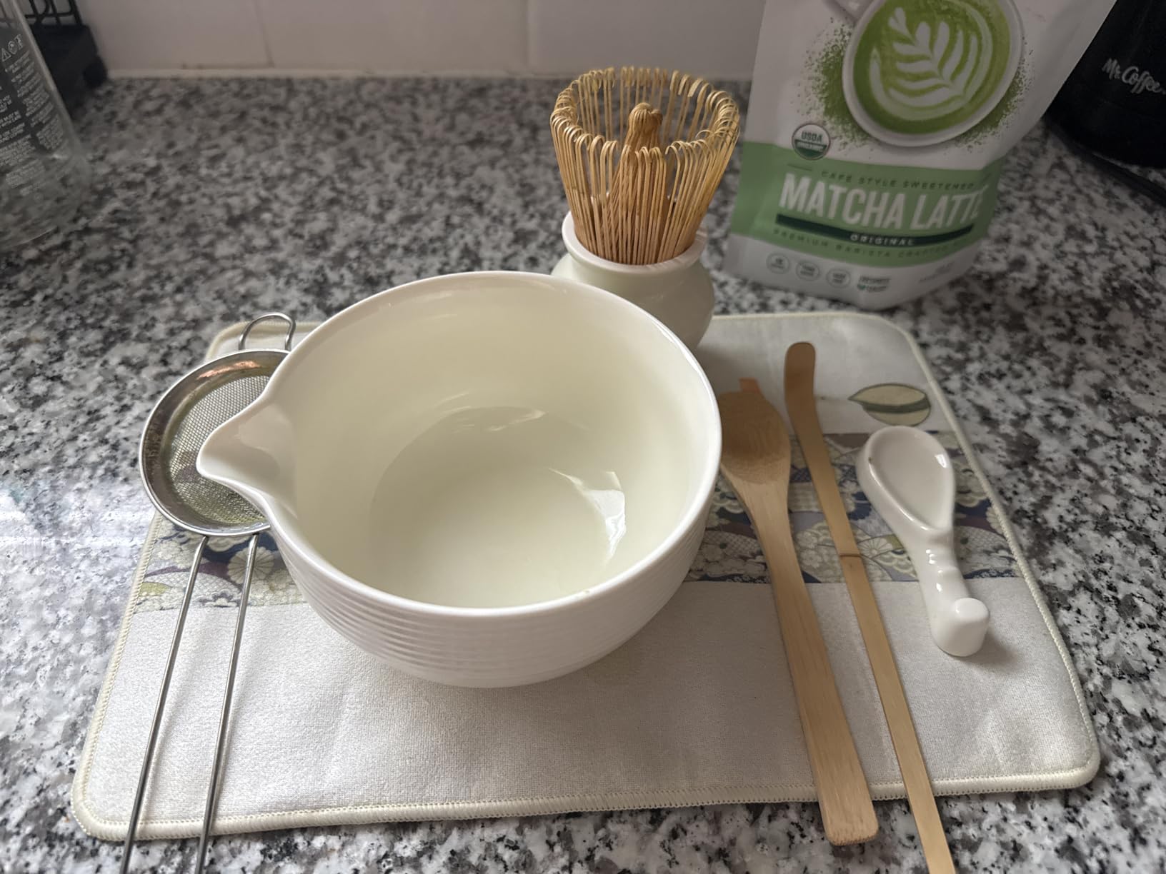 Clay&Fire Matcha Whisk Set, 9 pcs Ceramic Matcha Set, Gifts for Women, Matcha Bowl with Spout and Whisk, Matcha Kit for Matcha Lovers, Gift Mother's Day, Birthday, Anniversary customer photo 1