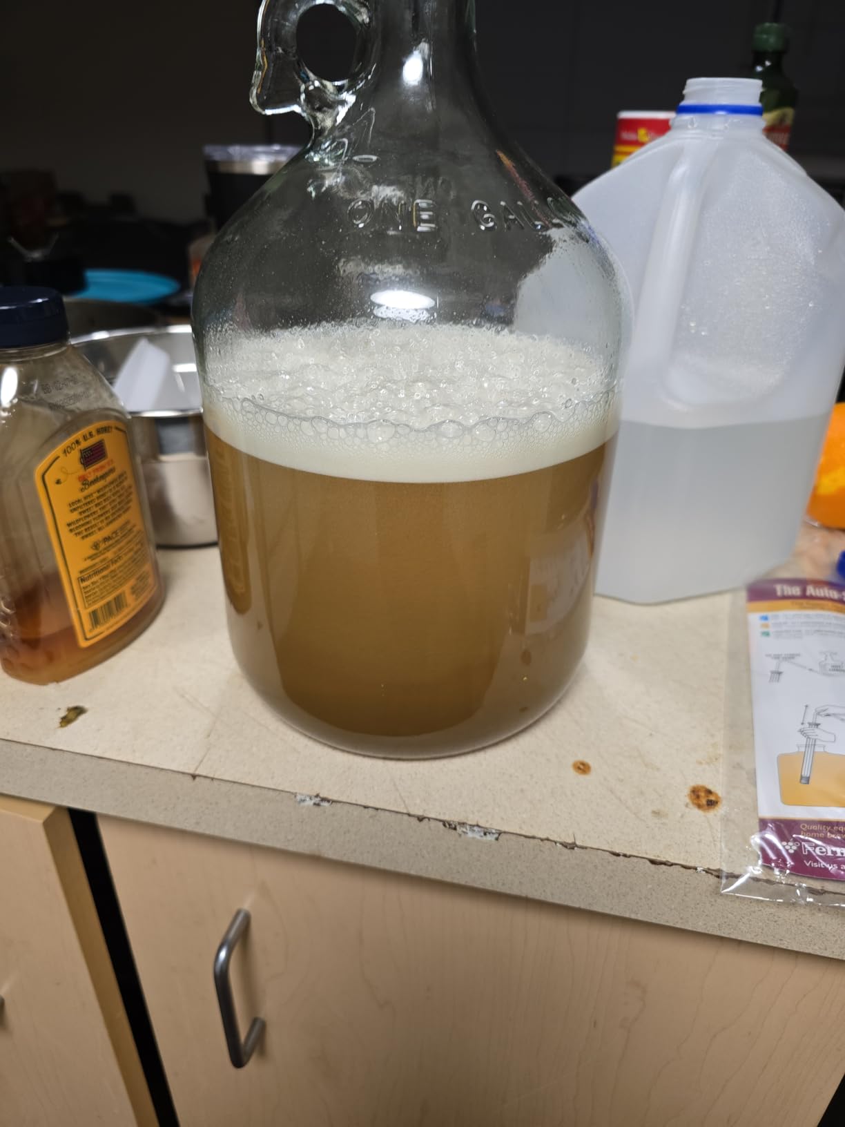 Craft A Brew - Deluxe Mead Making Kit - 1 Gallon Homebrew Starter Set with Backsweetening & Bottling Tools - DIY Mead Brewing Kit for Beginners - Just Add Honey customer photo 2