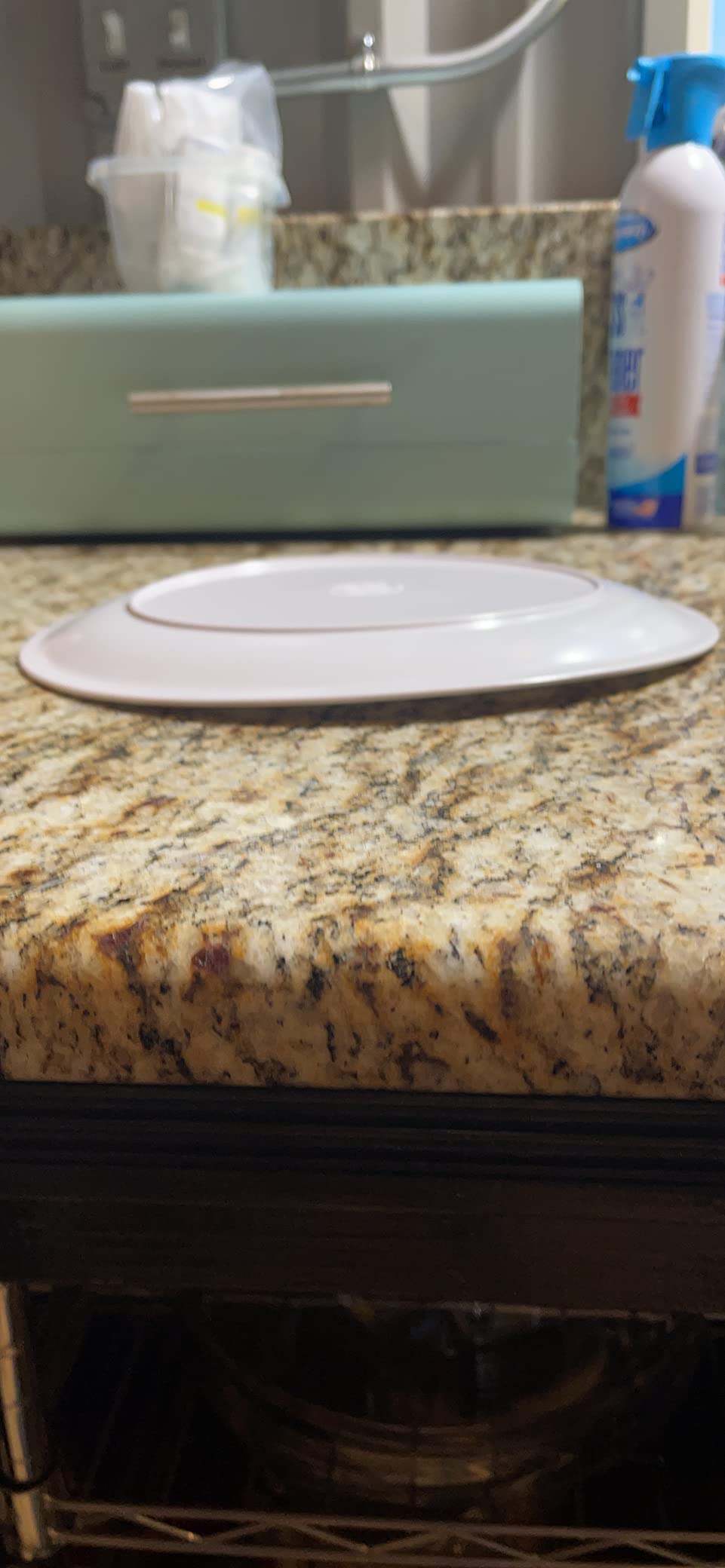 Gibson Home Cottage Stripes 12-Piece Melamine Plates and Bowls Dinnerware Set - Outdoor, Camping, & Everyday Use - Assorted Colors customer photo 2