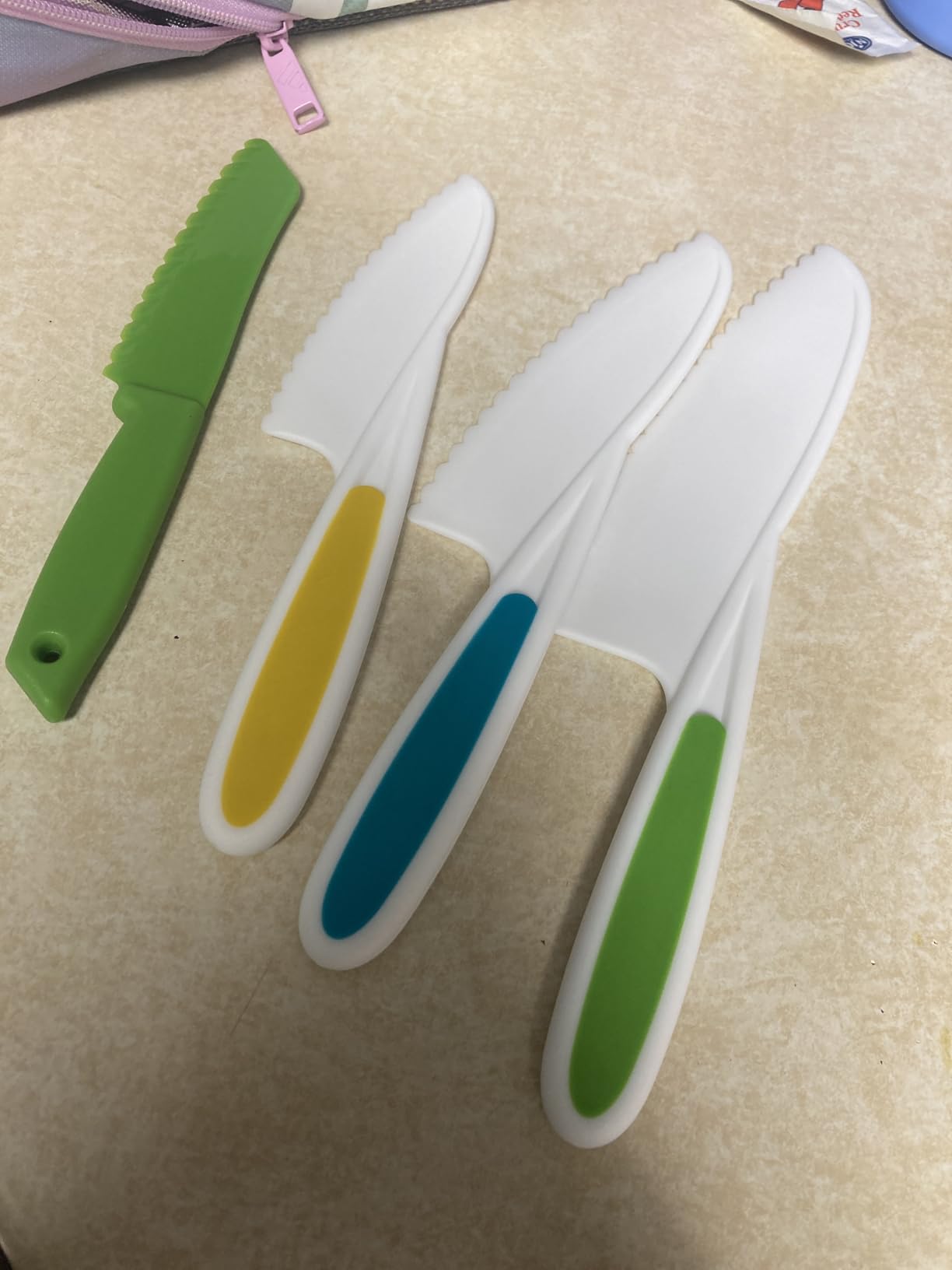 15PCS Montessori Kitchen Toys for Toddlers: Easter Basket Stuffers Gifts for Kids - Kids Safe Cooking Sets Real Knife Set for Real Cooking - Stocking Stuffers Birthday Gifts for Boy Girl customer photo 1