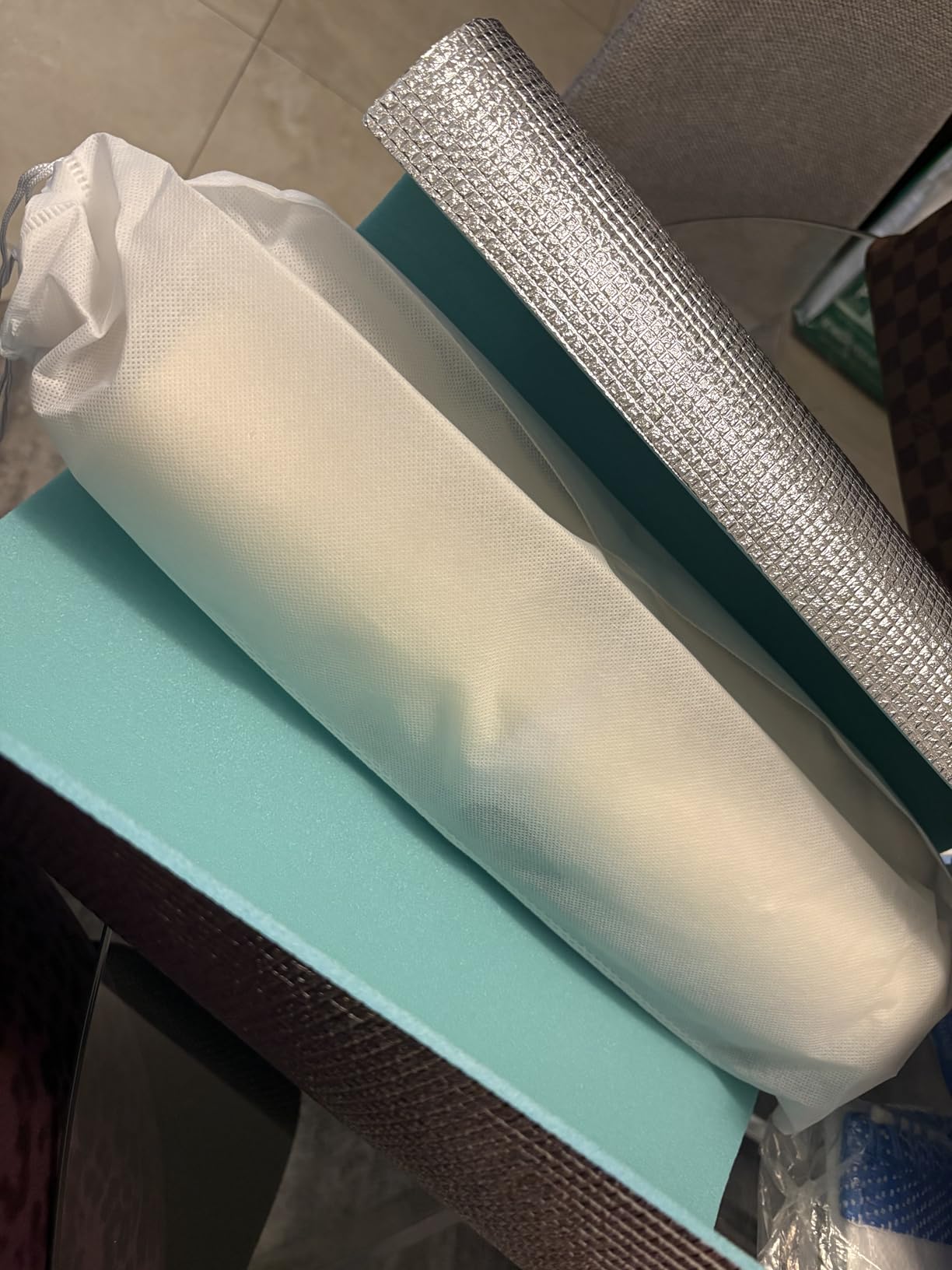 Food Warming Mat with Heat-Resistant Pad, 26X15 Inch, 6-Level Temp 6-Hour Timer, Child Lock Safety,Food Warmer Chafing Dishes for Buffet. customer photo 2