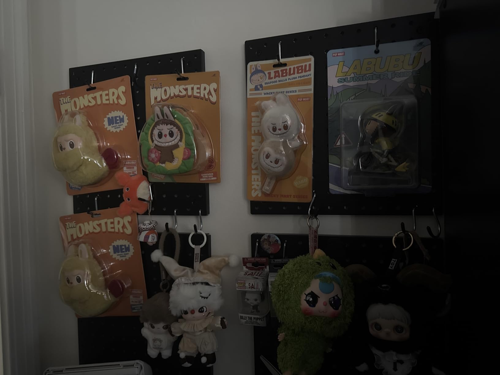 Peg Board Kit, Includes Pegboard and Accessories,with Hooks and Bins,Peg Board Wall Organizer for Office,Ornaments Display,Crafts Organization (129, White) customer photo 2