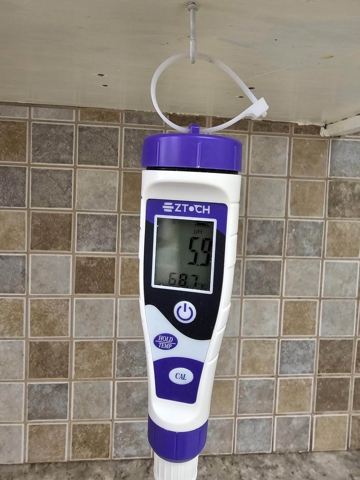 Food pH Meter, Digital pH Meter for Food Fermentation Canning Cooking, Smart Sourdough pH Tester for Bread Cheese Sauces, Measure pH in Water, Brewing, Meat, Sausages, Pickles, Sushi Rice customer photo 1