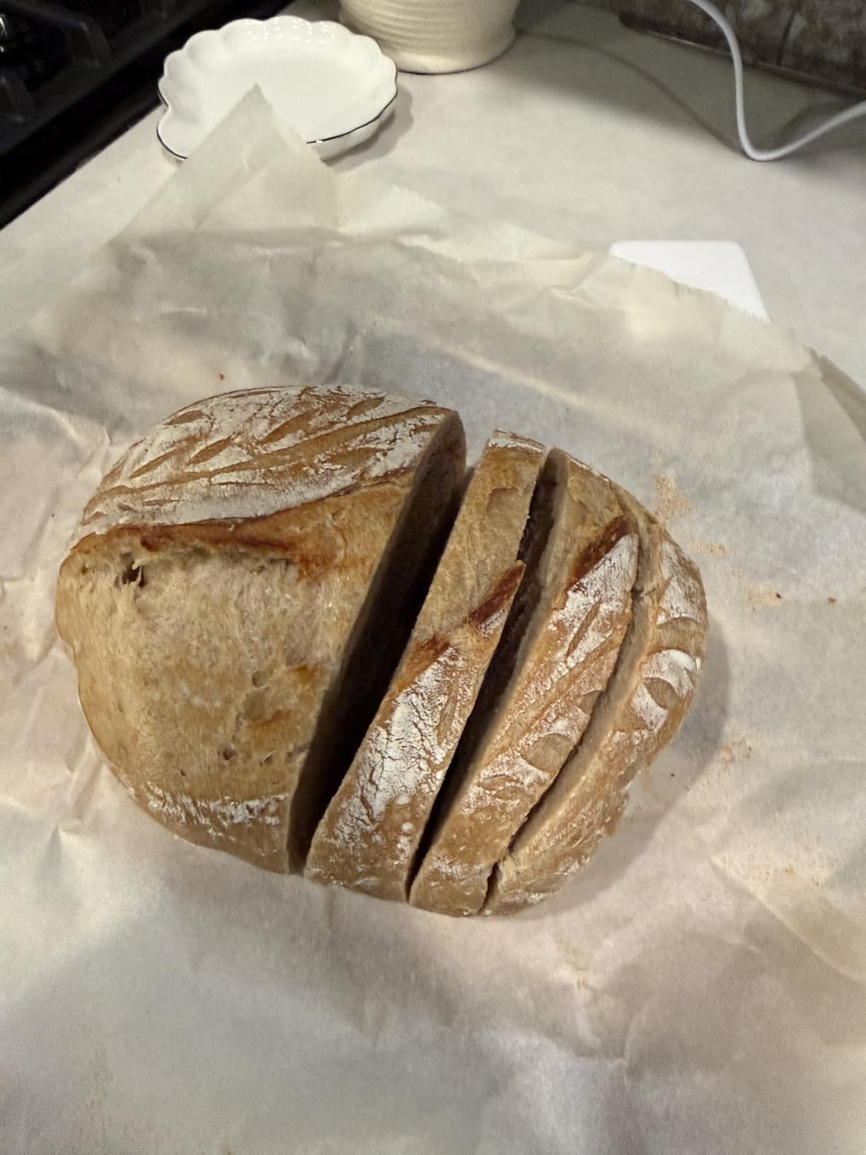 Prikoi Electric Knife - Carving Knife Set, Easy-Slice Serrated Edge Blades for Meat, Bread, Turkey, Ribs, Fillet, DIY, Ergonomic Handle + 2 Blades for Raw & Cooked Food New Upgrade(Faux Wood) customer photo 1