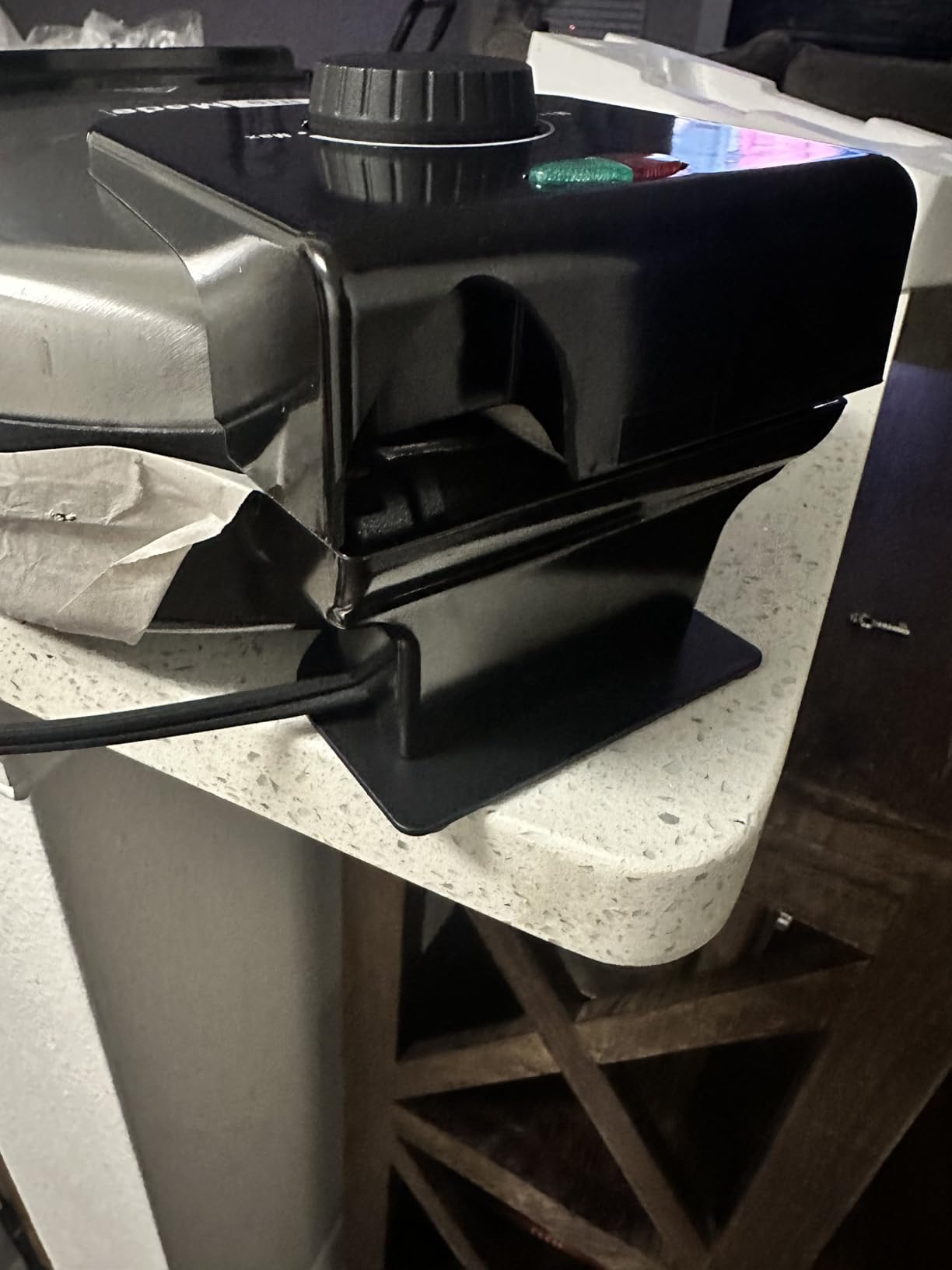 FineMade Compact 10'' Roti Maker Machine, Electric Tortilla Press with Detachable Handle, Prensa Para Tortillas,Chapati Maker Machine, Burrito Maker, Tortillera, Black customer photo 1