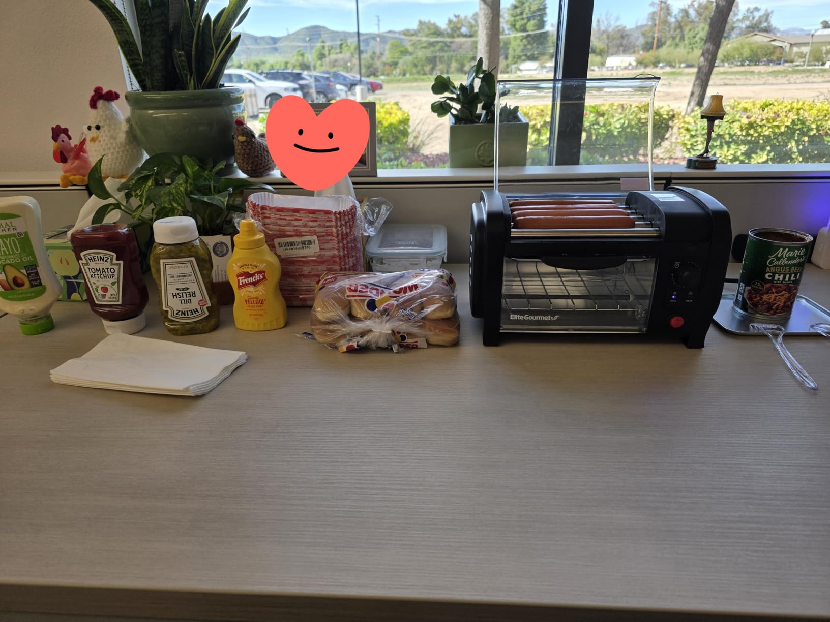 Elite Gourmet EHD-051BX Hot Dog Toaster Oven, 30-Min Timer, Stainless Steel Heat Rollers Bake & Crumb Tray, World Series Baseball, 4 Bun Capacity, Black customer photo 2