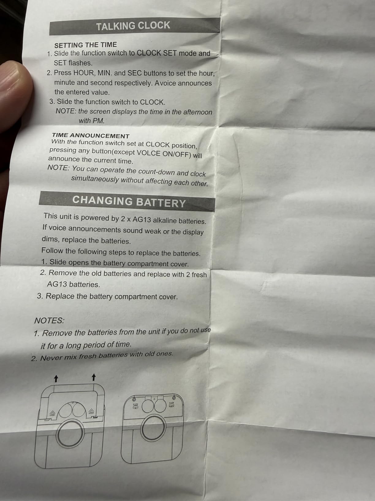 Talking Timer for Kids, Visual Timer for Kids Alternative, & Digital Clock Voice Countdown Announcements Every Hour/10 Min/1 Min | Cooking, Adults, Workouts, Classroom, lab, ADHD, Time Management customer photo 2