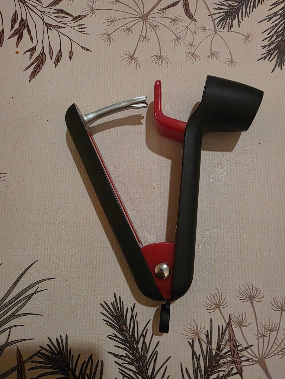 KITCHENDAO Cherry Pitter Tool, Larger Cross-Pitting Head, Cherry Core Remover with Safety Lock, Non-Slip Soft-touch Handle, Dishwasher Safe customer photo 2