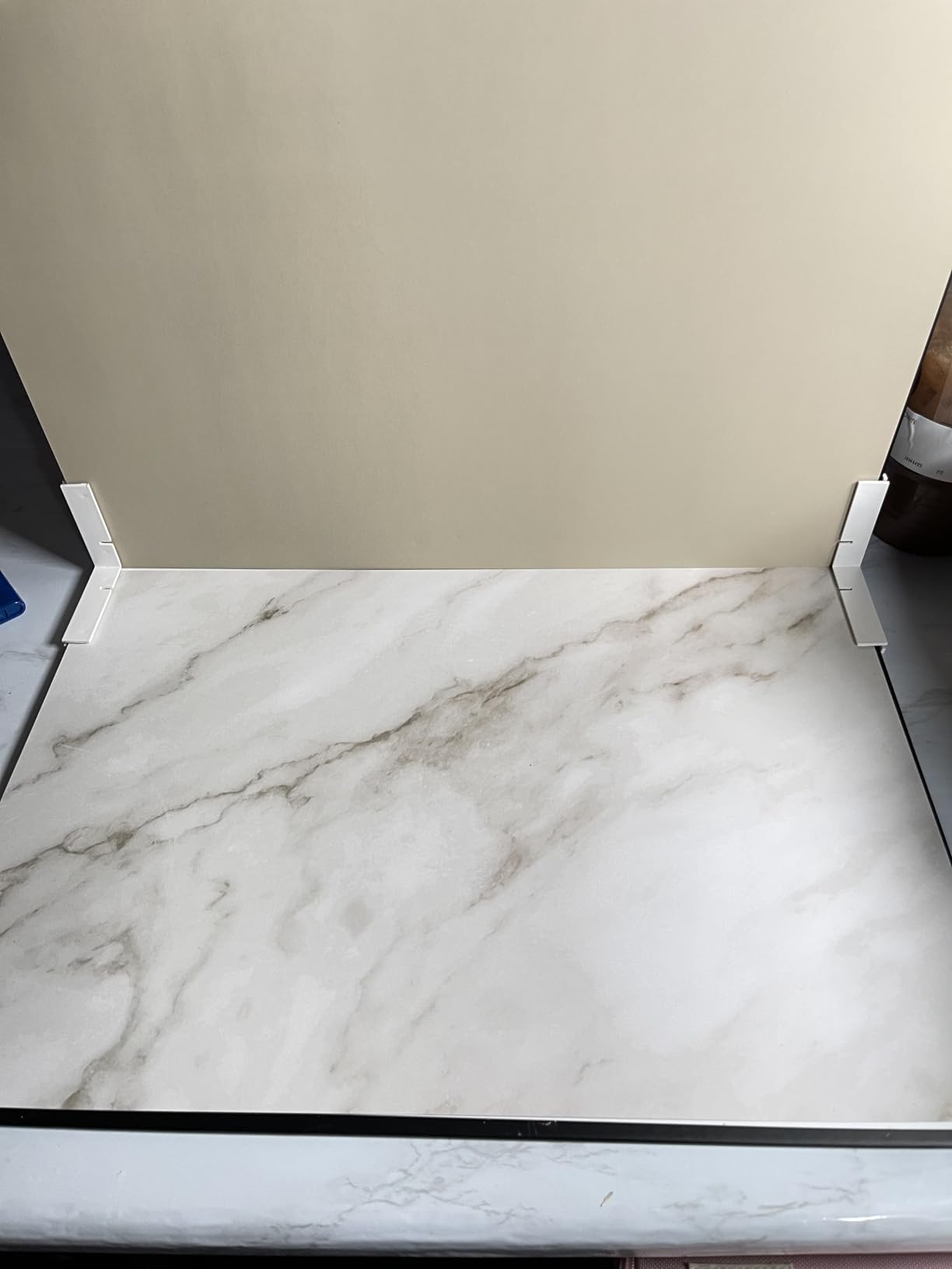 Photo Backdrop for Product Photography: Matte Paper Background Kit 16.5x11.7in 11-Pack with 22 Patterns for Food Jewelry Makeup & Small Products - Product Photographers & Content Creators Essential customer photo 2