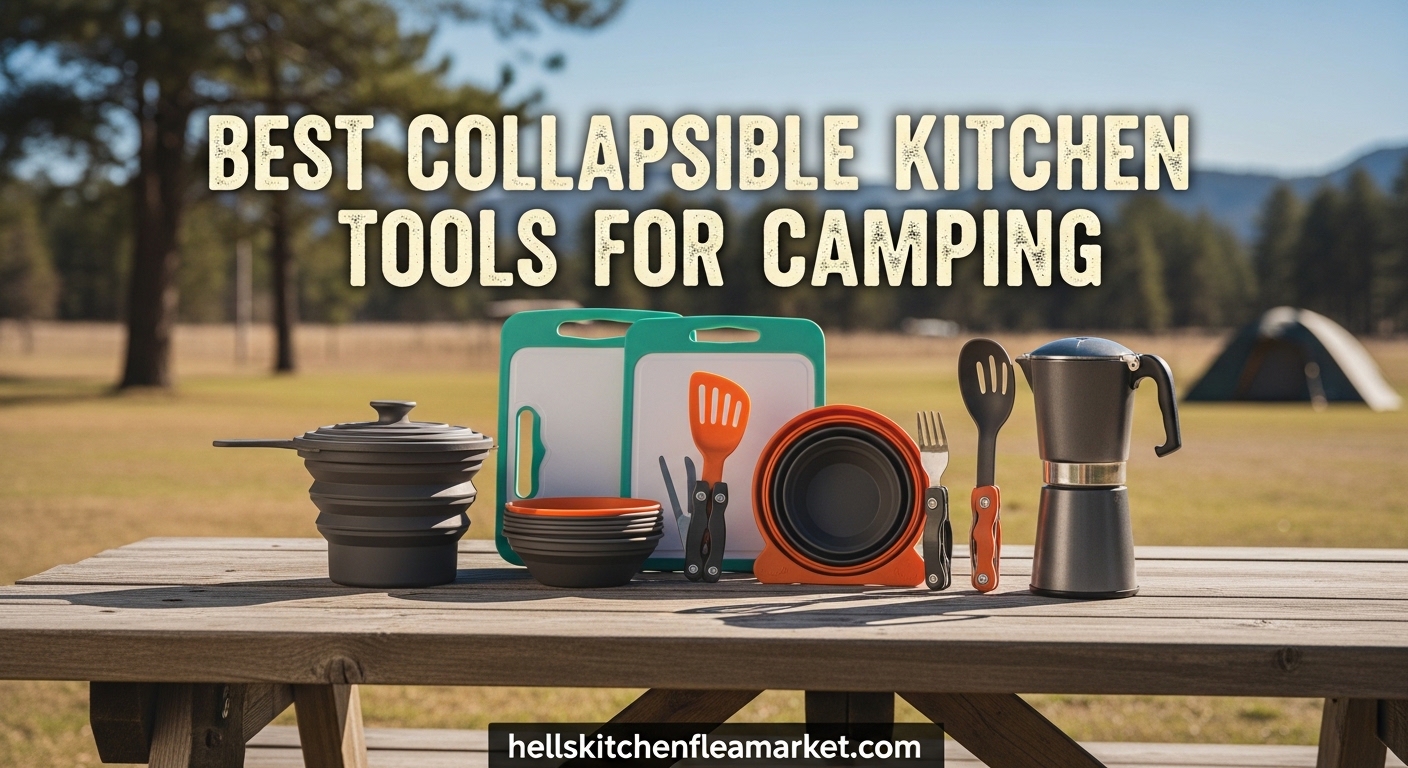 Best Collapsible Kitchen Tools for Camping