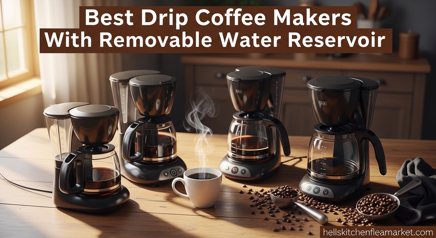 Best Drip Coffee Makers With Removable Water Reservoir