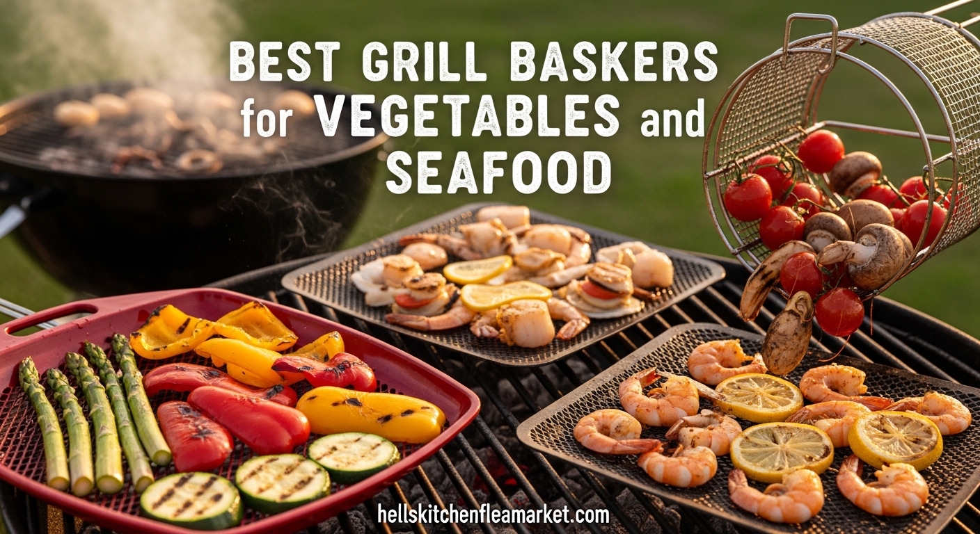 Best Grill Baskets for Vegetables and Seafood
