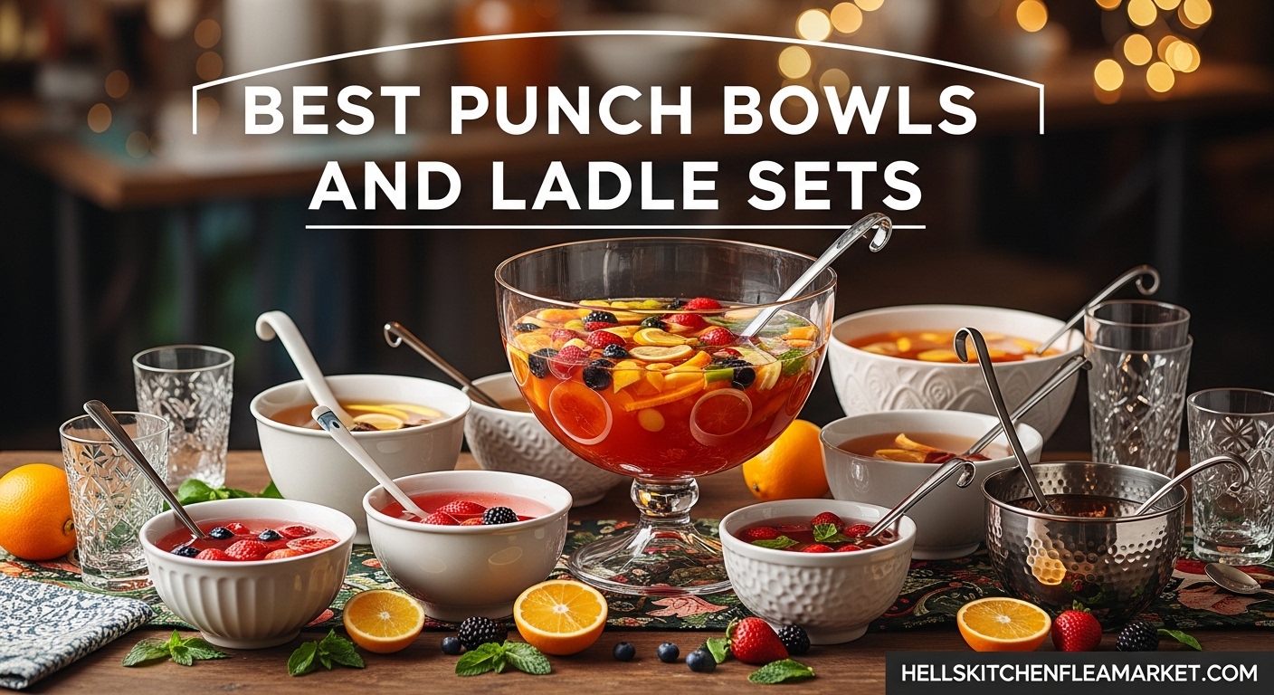 Best Punch Bowls and Ladle Sets