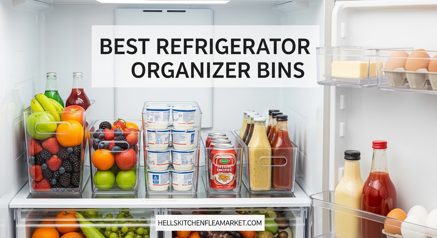 Best Refrigerator Organizer Bins