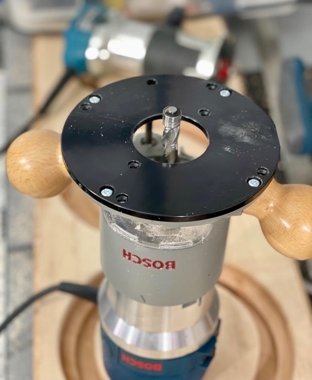 Bosch 1617EVSPK 2.25 HP Combination Plunge- and Fixed-Base Woodworking Router customer photo 1