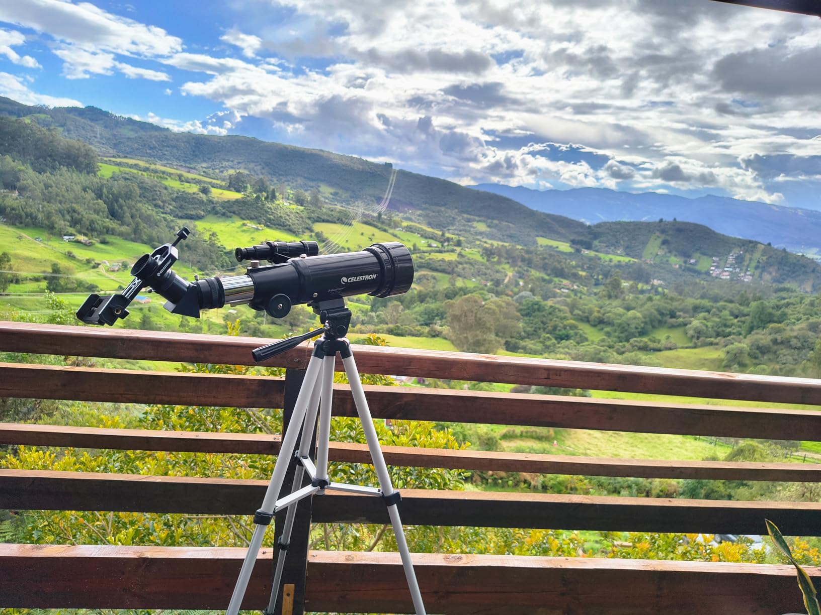 Celestron Travel Scope 70mm Beginner Portable Telescope with Backpack | 70mm Refractor Telescope Kit, Bright Lunar & Planetary Views, Day & Night Use, Backpack Included, Quick No-Tool Setup customer photo 1
