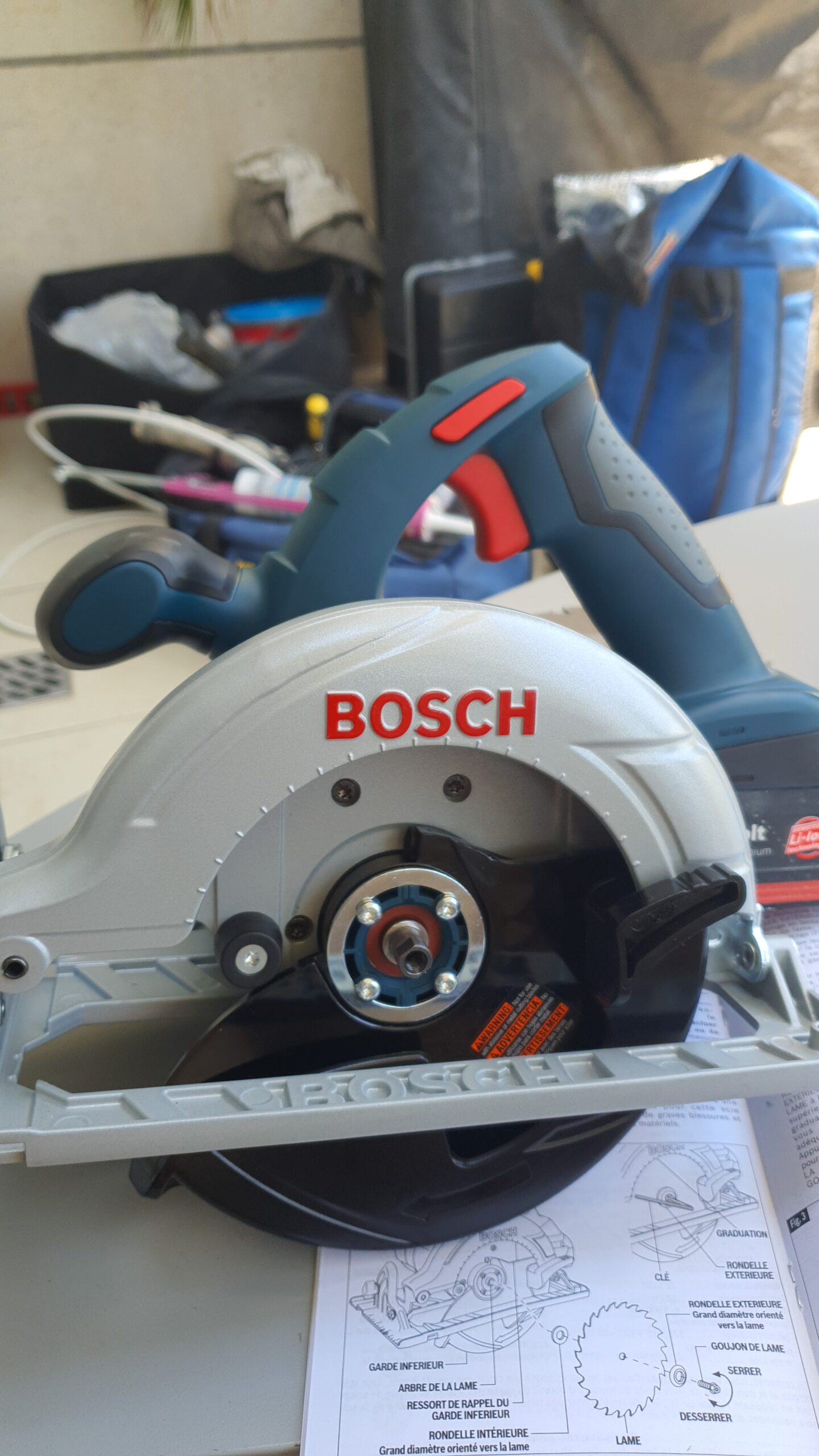 CCS180B 18V 6-1/2 In. Blade Left Circular Saw (Bare Tool) customer photo 2