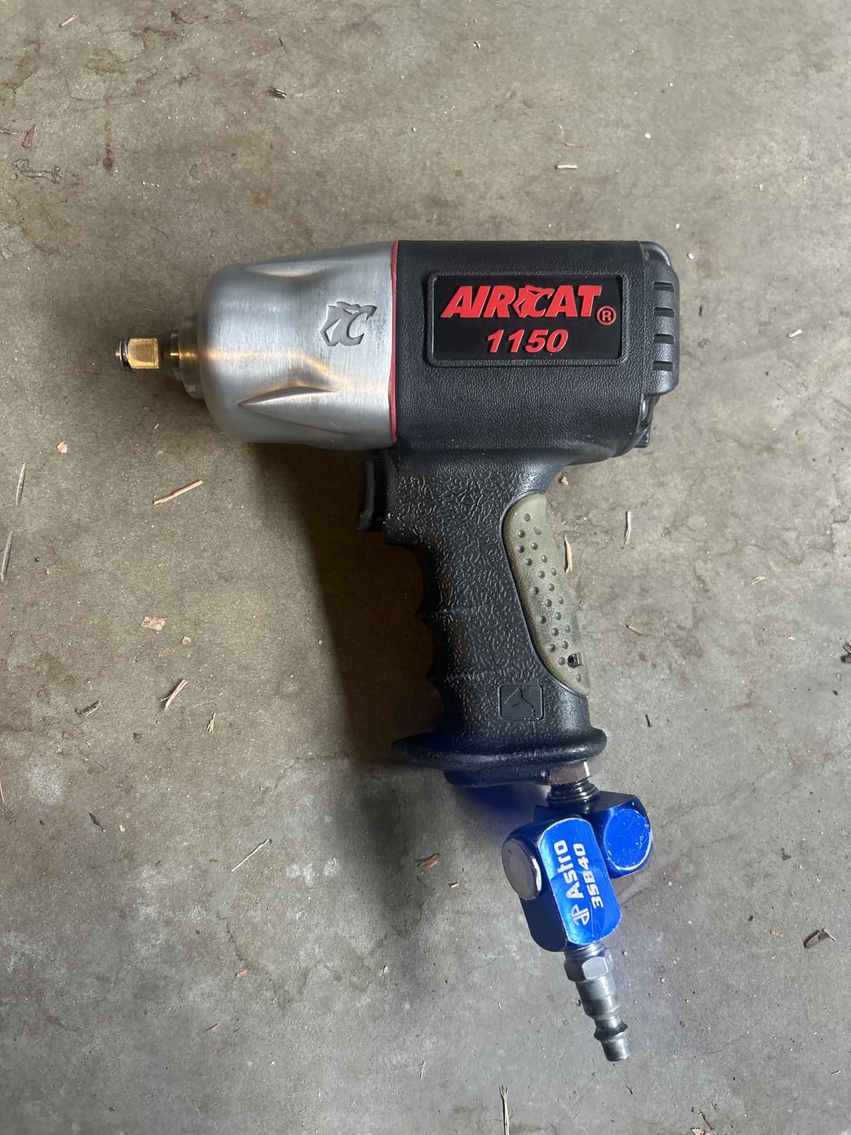AIRCAT 1150 1/2-Inch Composite Impact Wrench - Compact & Low Weight - Impact Tool for Automotive Repairs & Maintenance customer photo 2