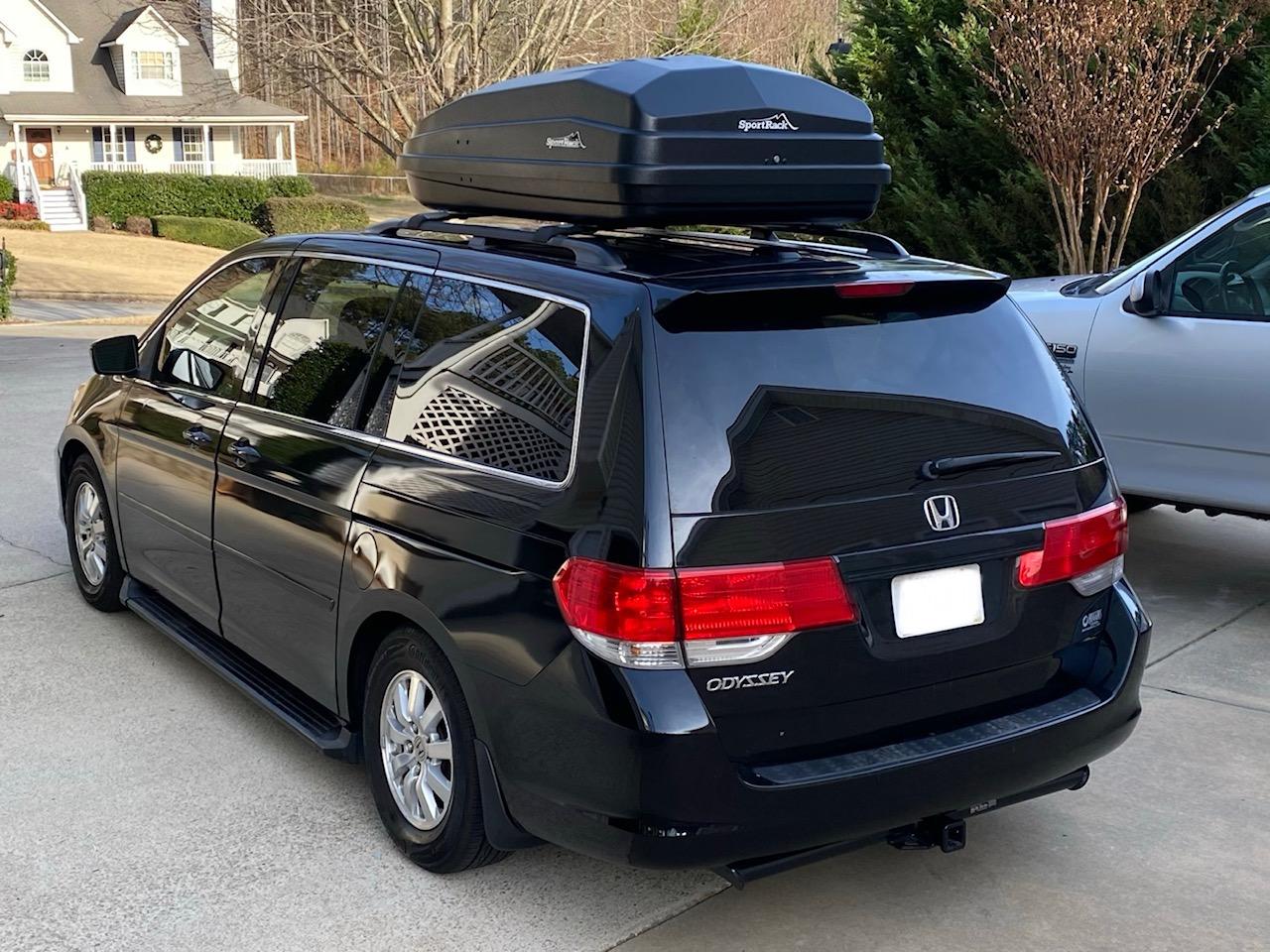 SportRack Vista XL Rear Opening Cargo Box, Black customer photo 1