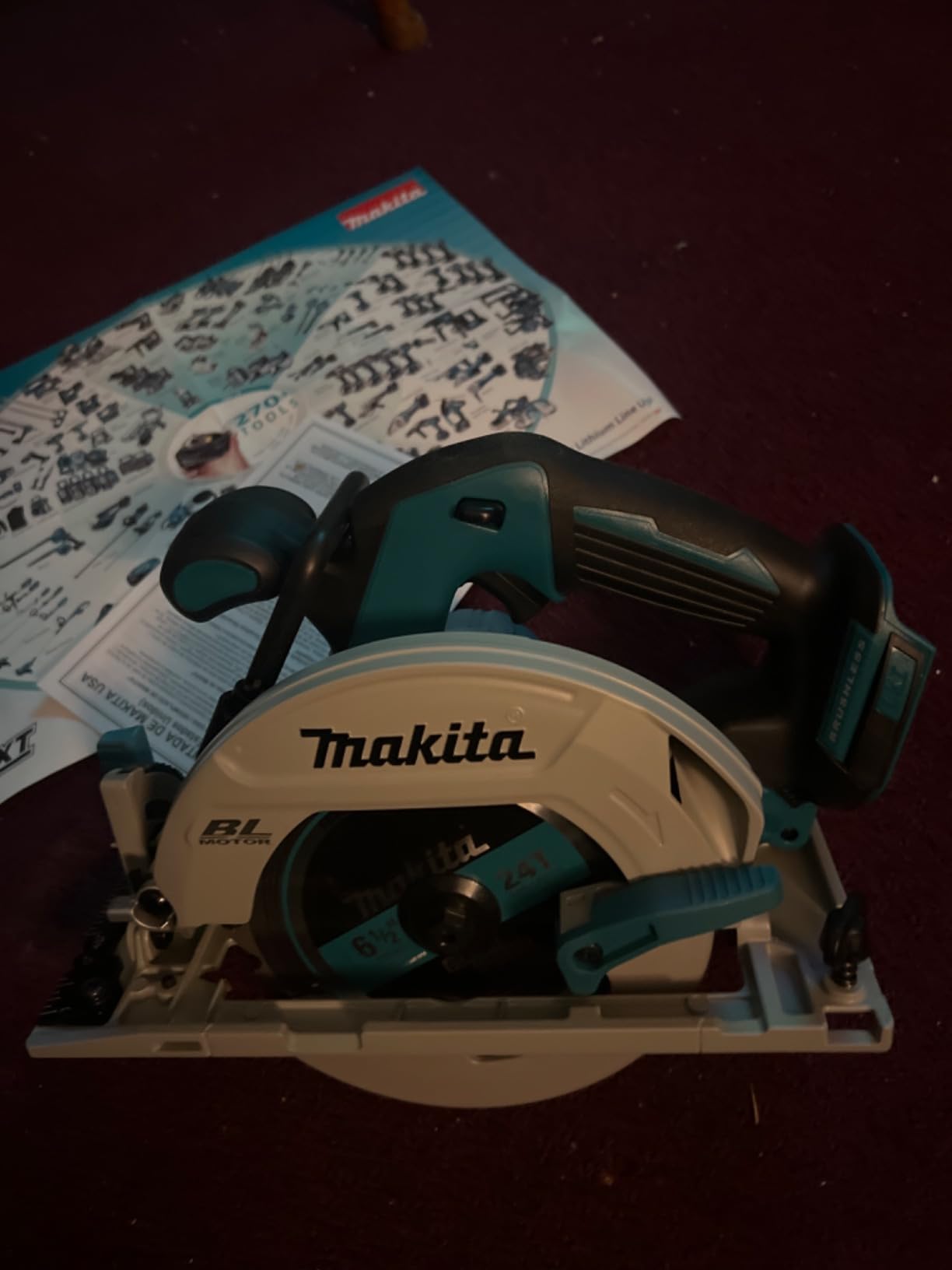 Makita XSH03Z 18V LXT Lithium-Ion Brushless Cordless 6-1/2